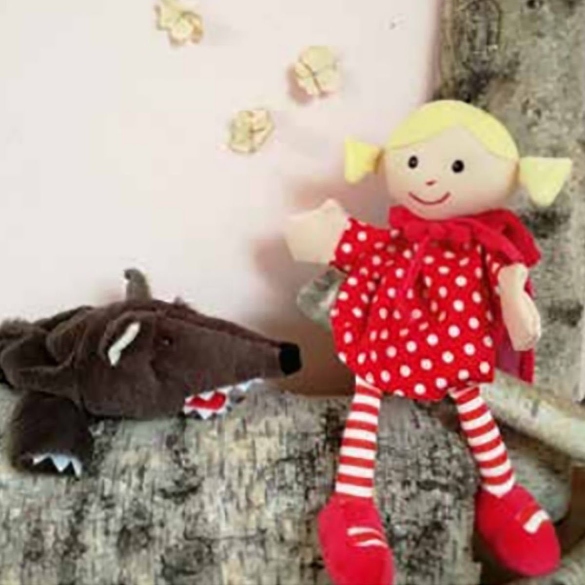 Egmont Toys Handpuppe Rotkäppchen 30cm für Kinder - Puppentheater