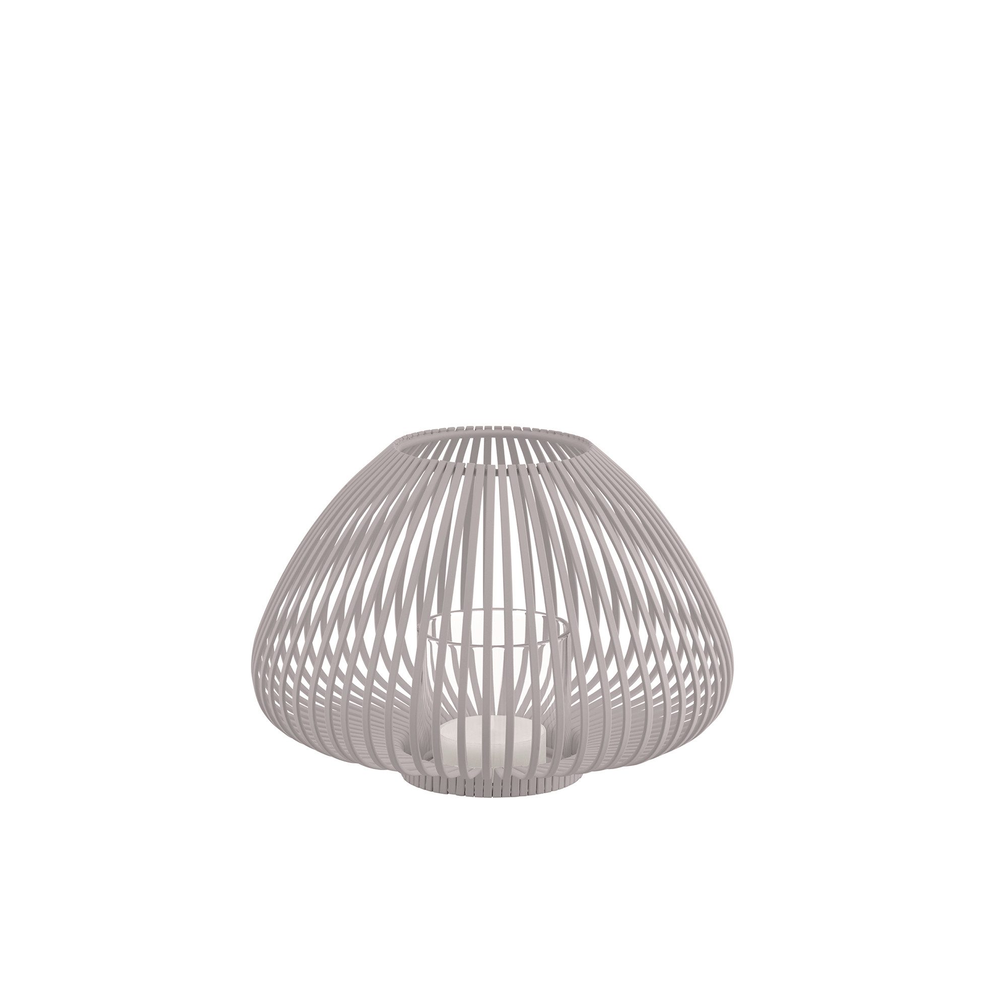 blomus Laterne -LYVA- Kerzenhalter, Windlicht, Kerzenlaterne: Indoor & Outdoor, Lichteffekte für gemütliche Atmosphäre, inklusive Kerzenglas