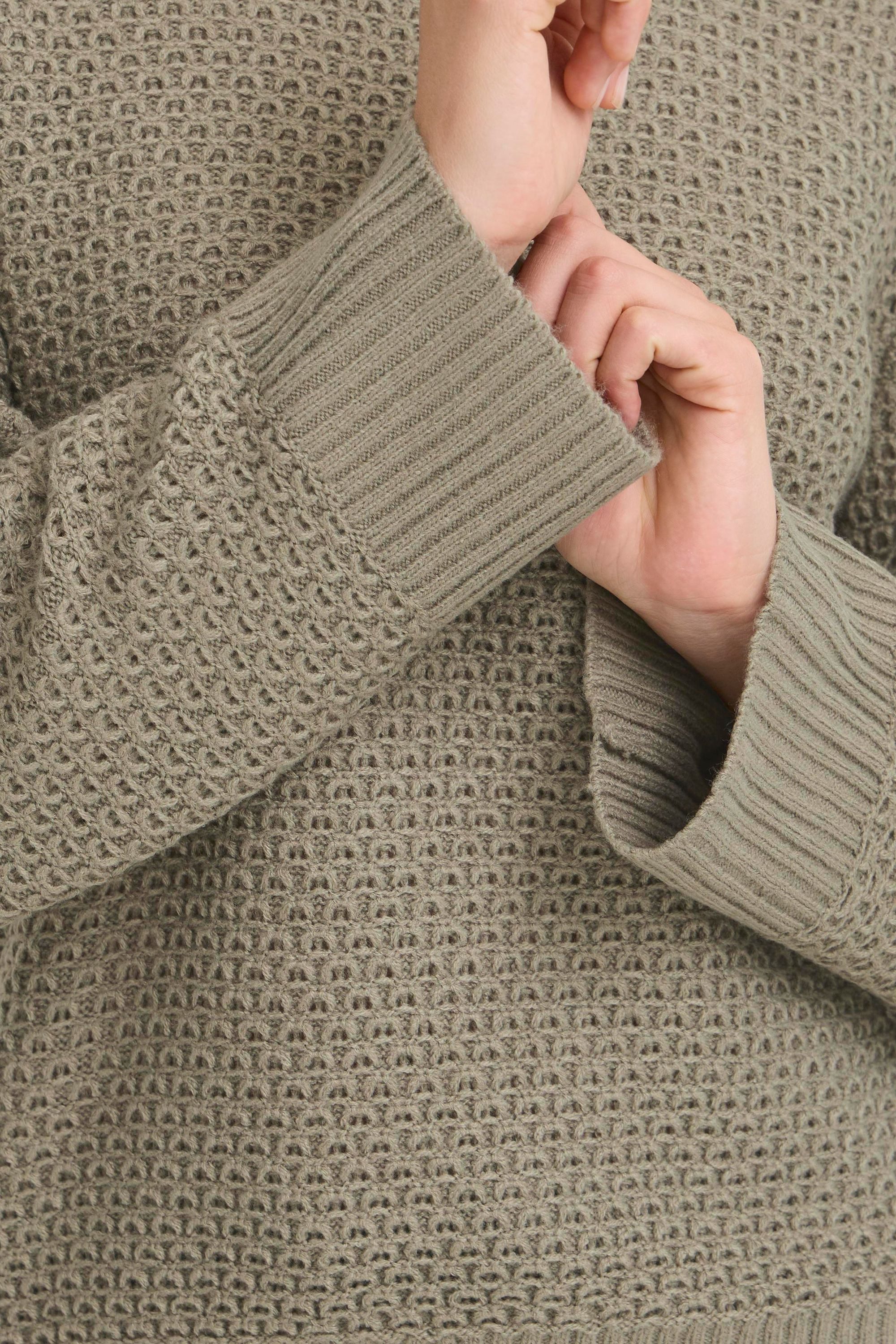 OXMO Strickpullover OXNelly Modischer Strickpullover
