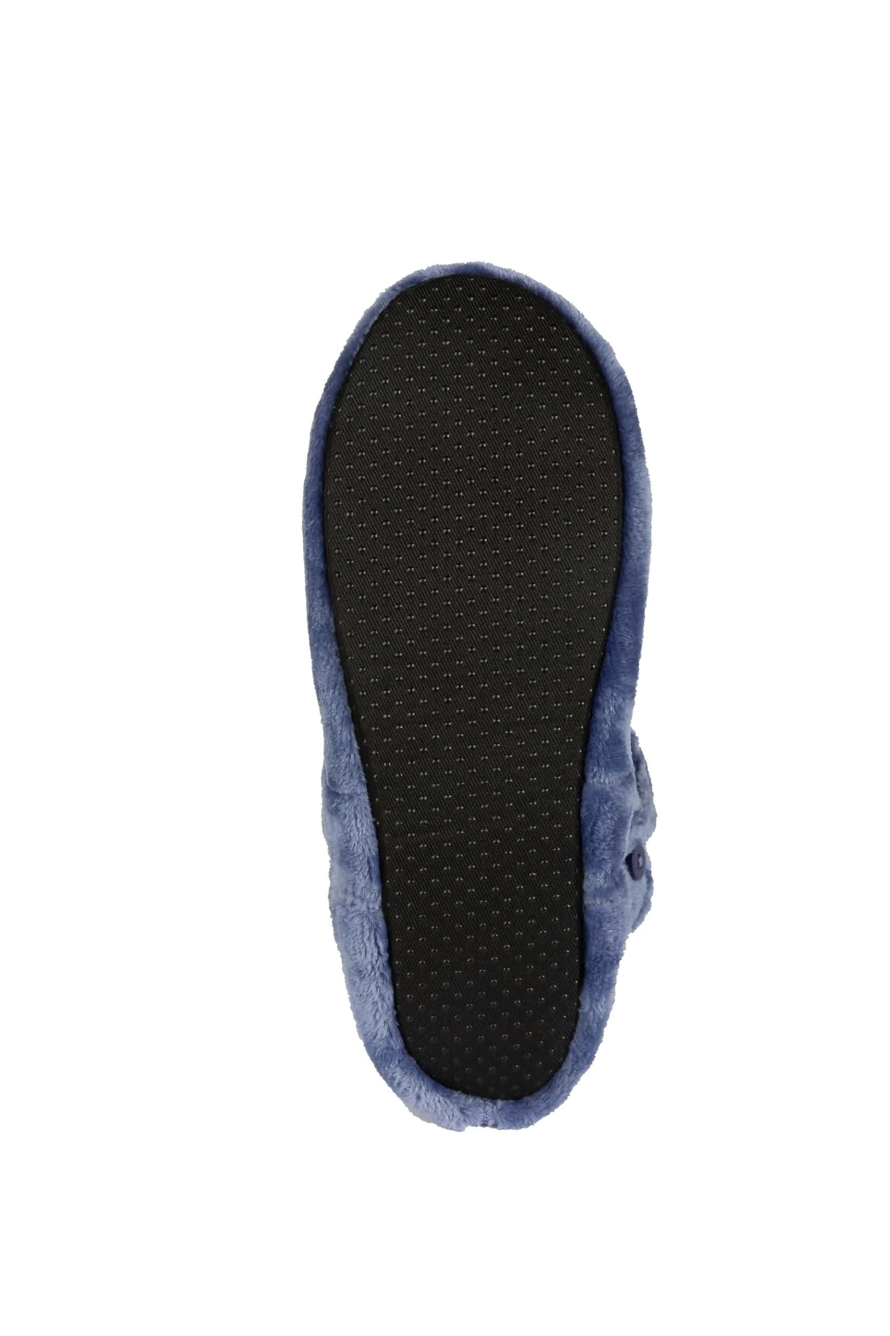 RAIKOU Klassische Hausschuhe Damen Herren rutschfester Sohle Hüttenschuhe Hausschuh (Set) flauschig – Bild 4 von 5