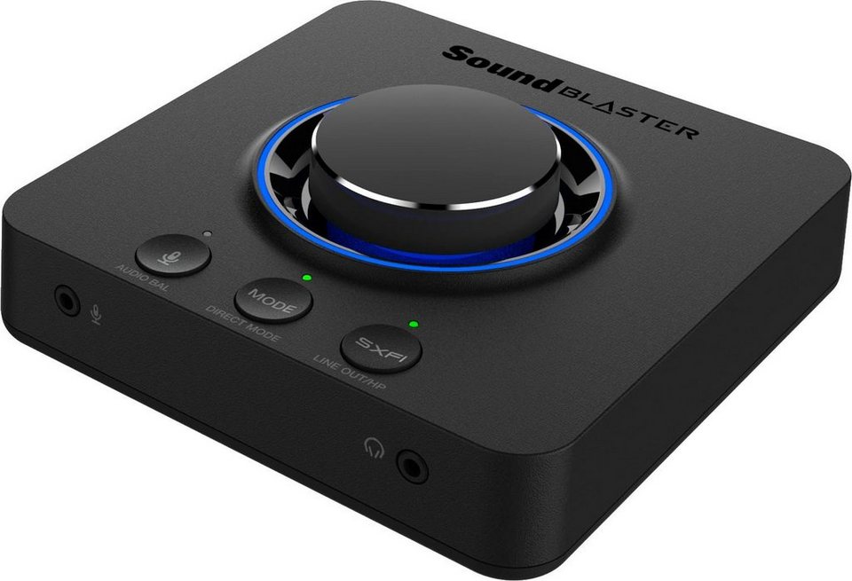Creative Sound Blaster X3  HD-USB-DAC-Verstärker-Soundkarte mit Super  X-Fi Soundkarte