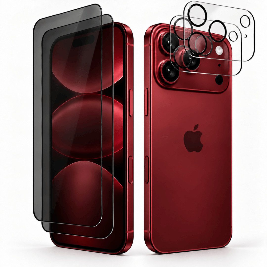 SmartUP Displayschutzglas 2x Schutzglas für Apple iPhone 18 Pro Max Blickschutz Privacy Display für Apple iPhone 18 Pro Max, 4 Stück, Anti-Spy, Blickschutz, Privacy