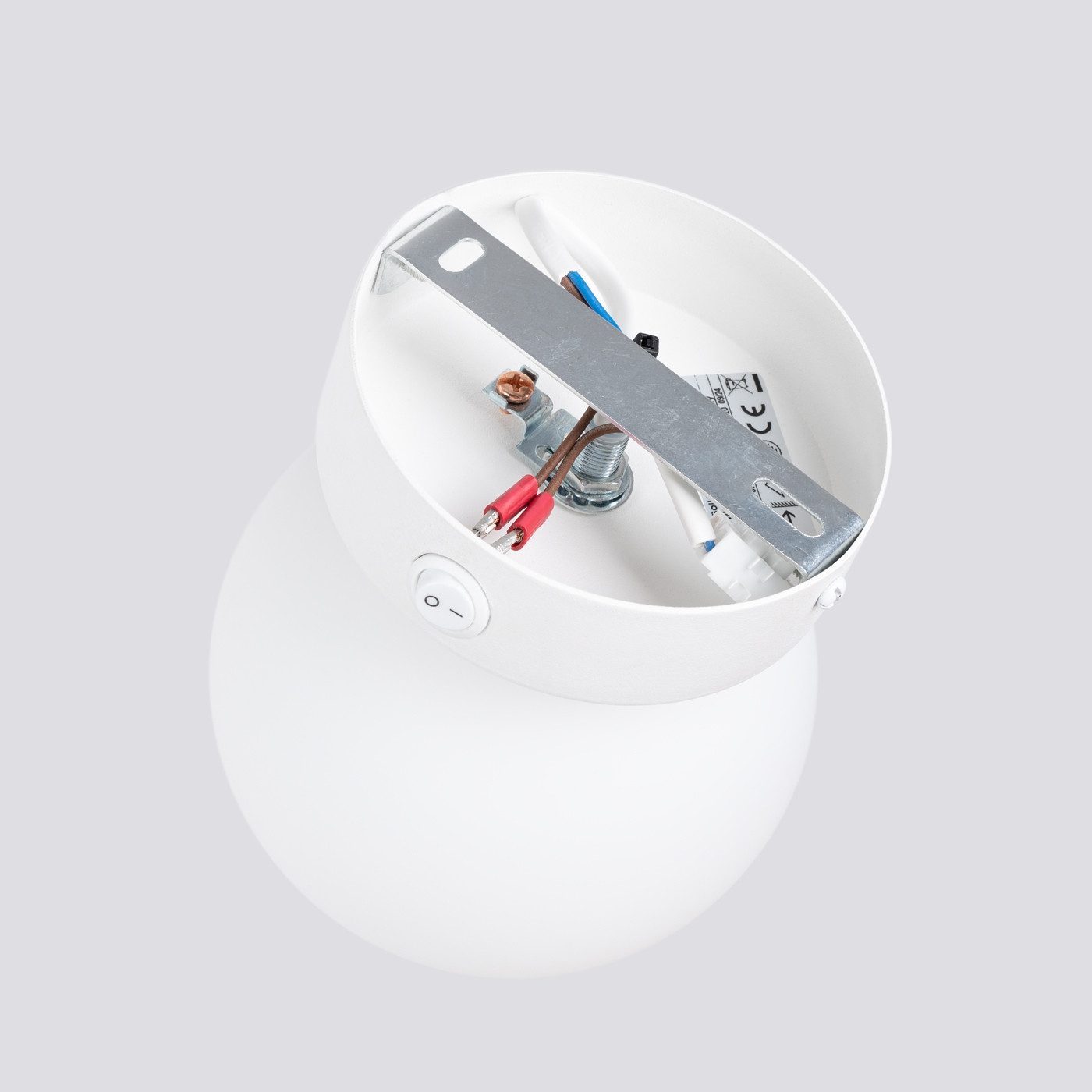 SOLLUX lighting Wandleuchte Wandlampe Yoli 1 Weiß, Nicht enthalten – Bild 5 von 5