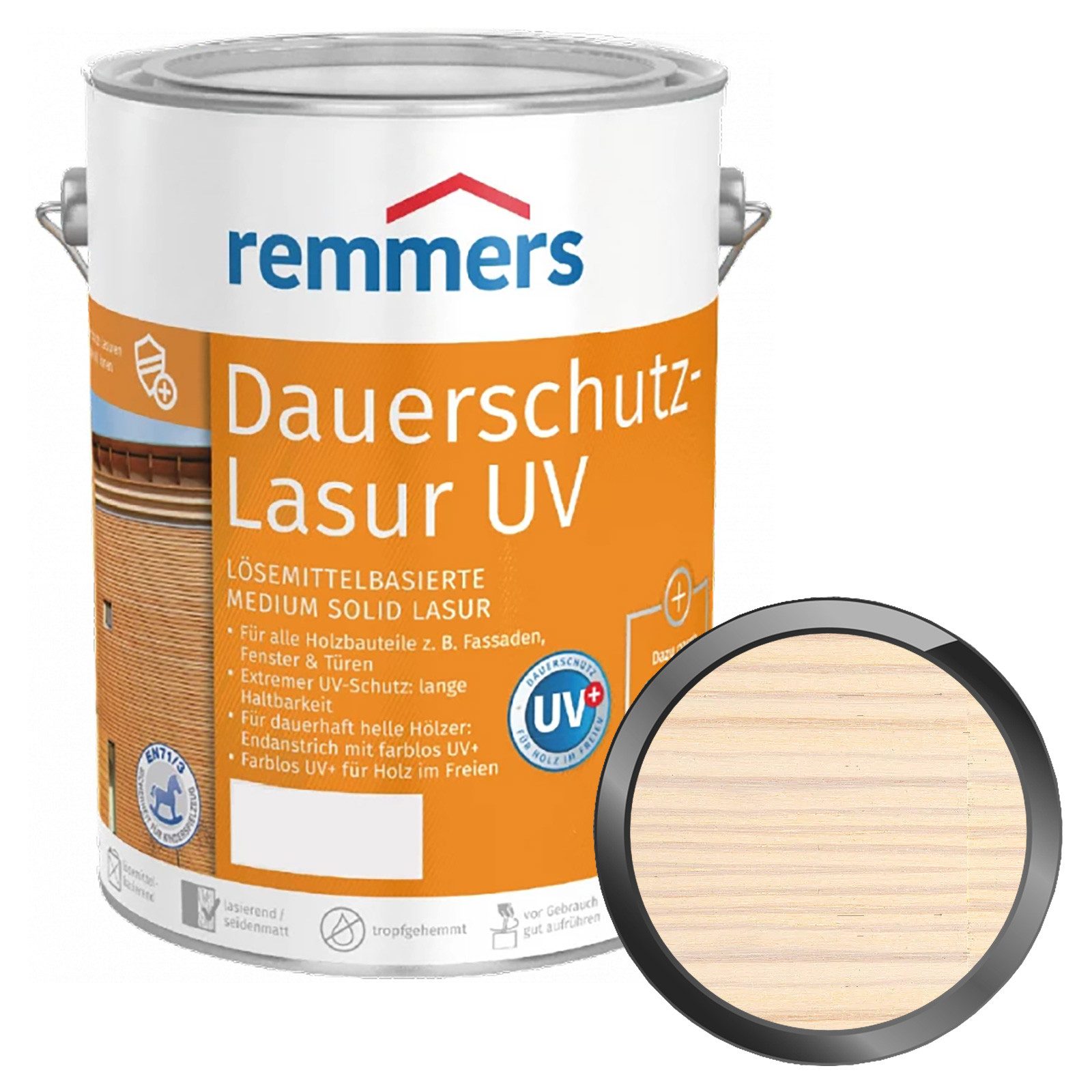 Remmers Holzschutzlasur DAUERSCHUTZ-LASUR UV - 0.75 LTR