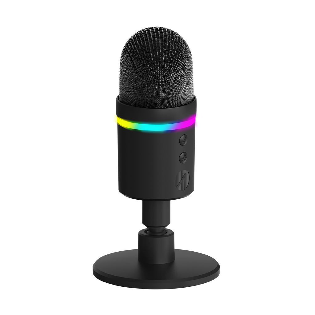 Streaming-Mikrofon Streaming Mikrofon mit LED Beleuchtung