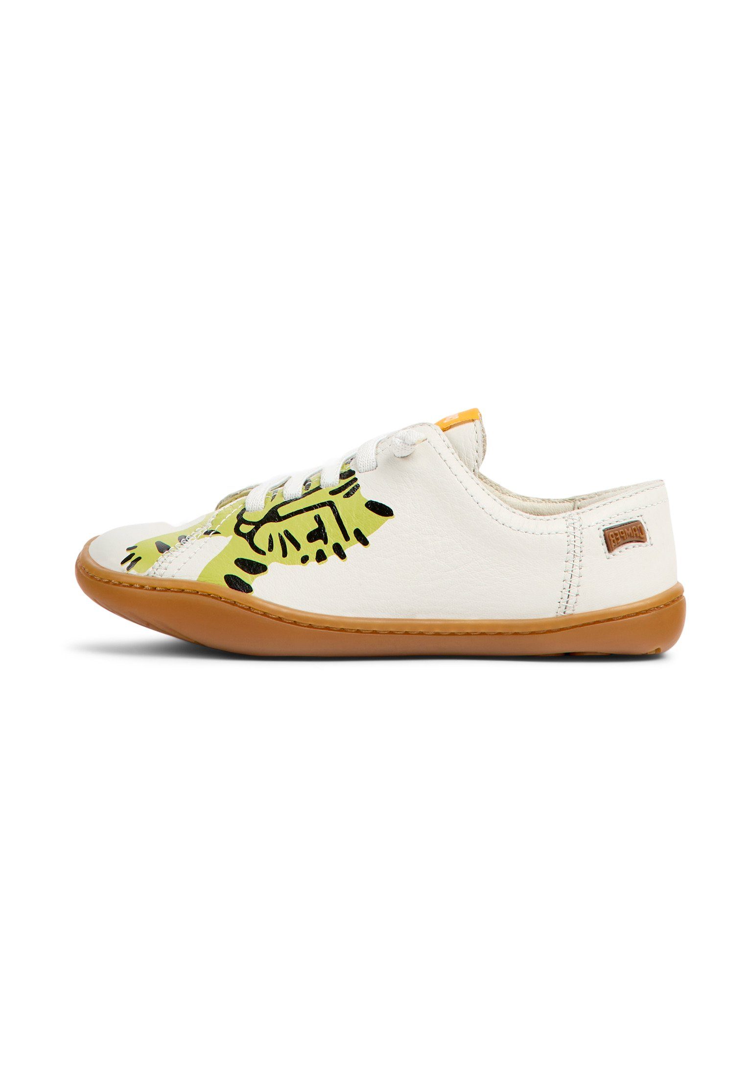 PEU CAMI Weiß Sneaker / Gelb Camper