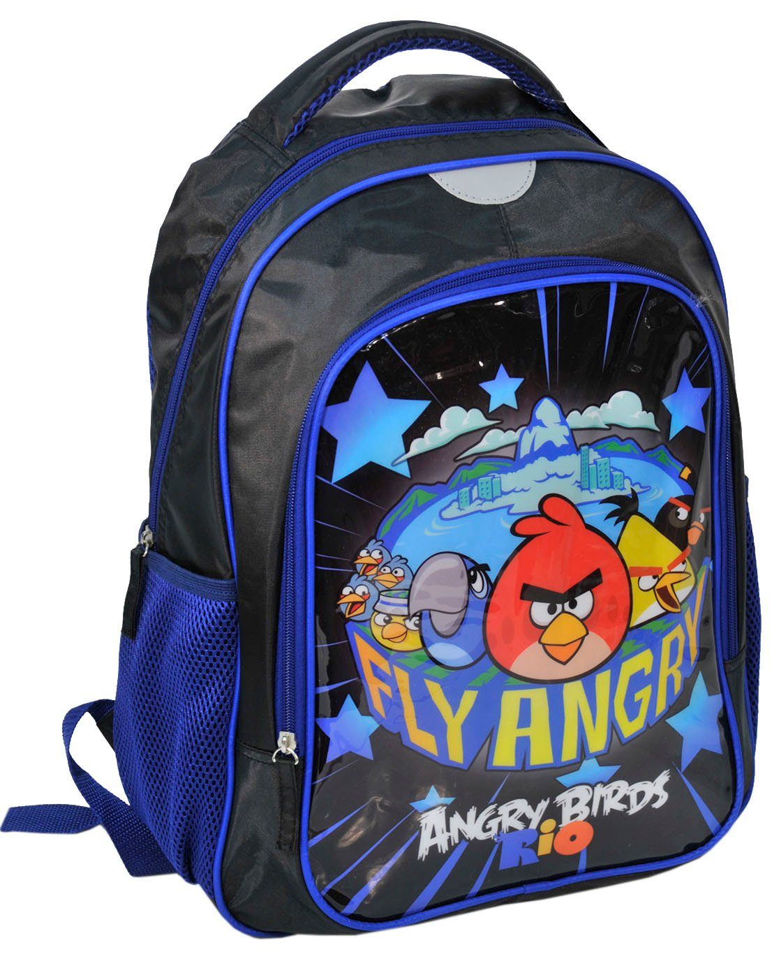 Birds Backpack Schulrucksack PASO Angry Kinderrucksack