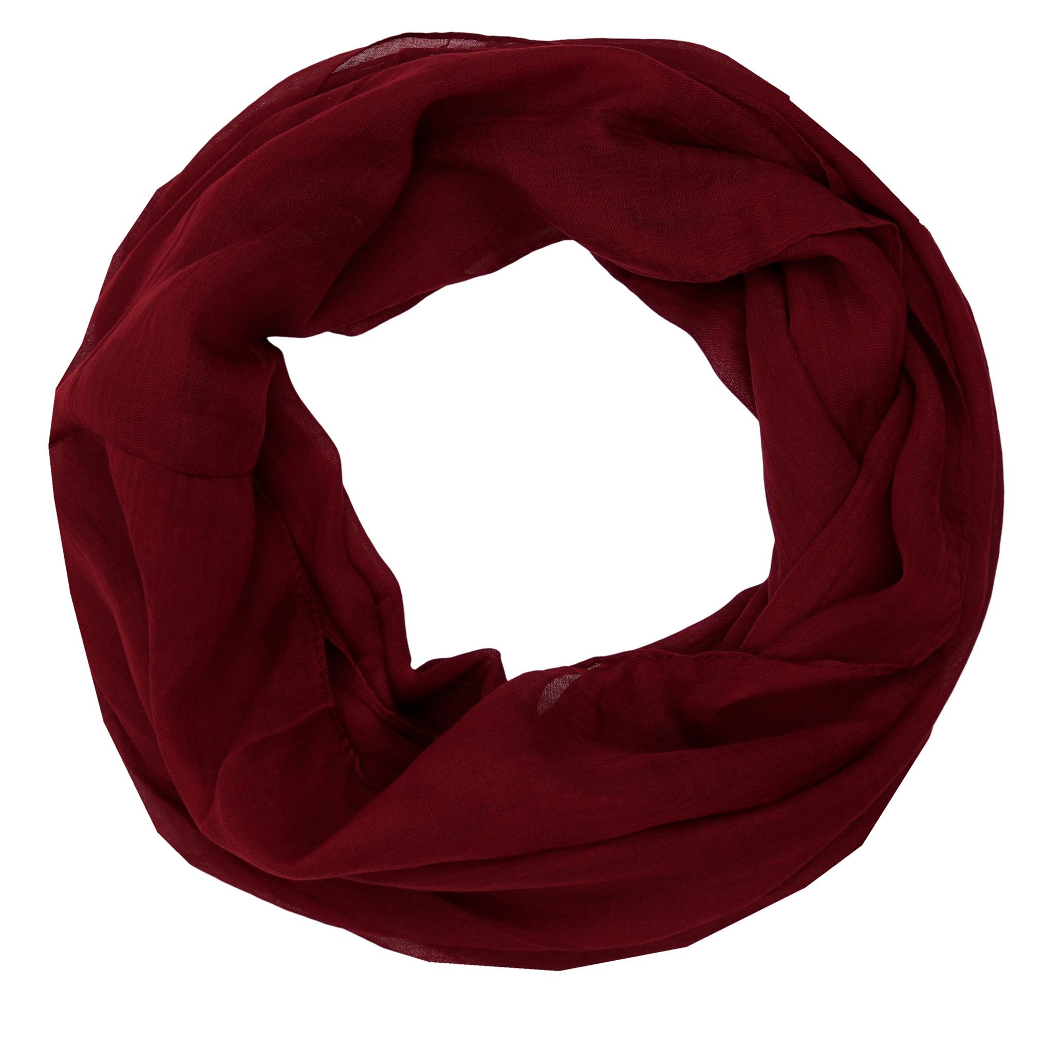 MIRROSI Loop Damen Schal mit Blümchen-Muster Weich, Schlauchschal, (zweimal um den Hals wickelbar, ca.45x75cm), Damen Halstuch ideal für Frühling, Sommer oder Herbst
