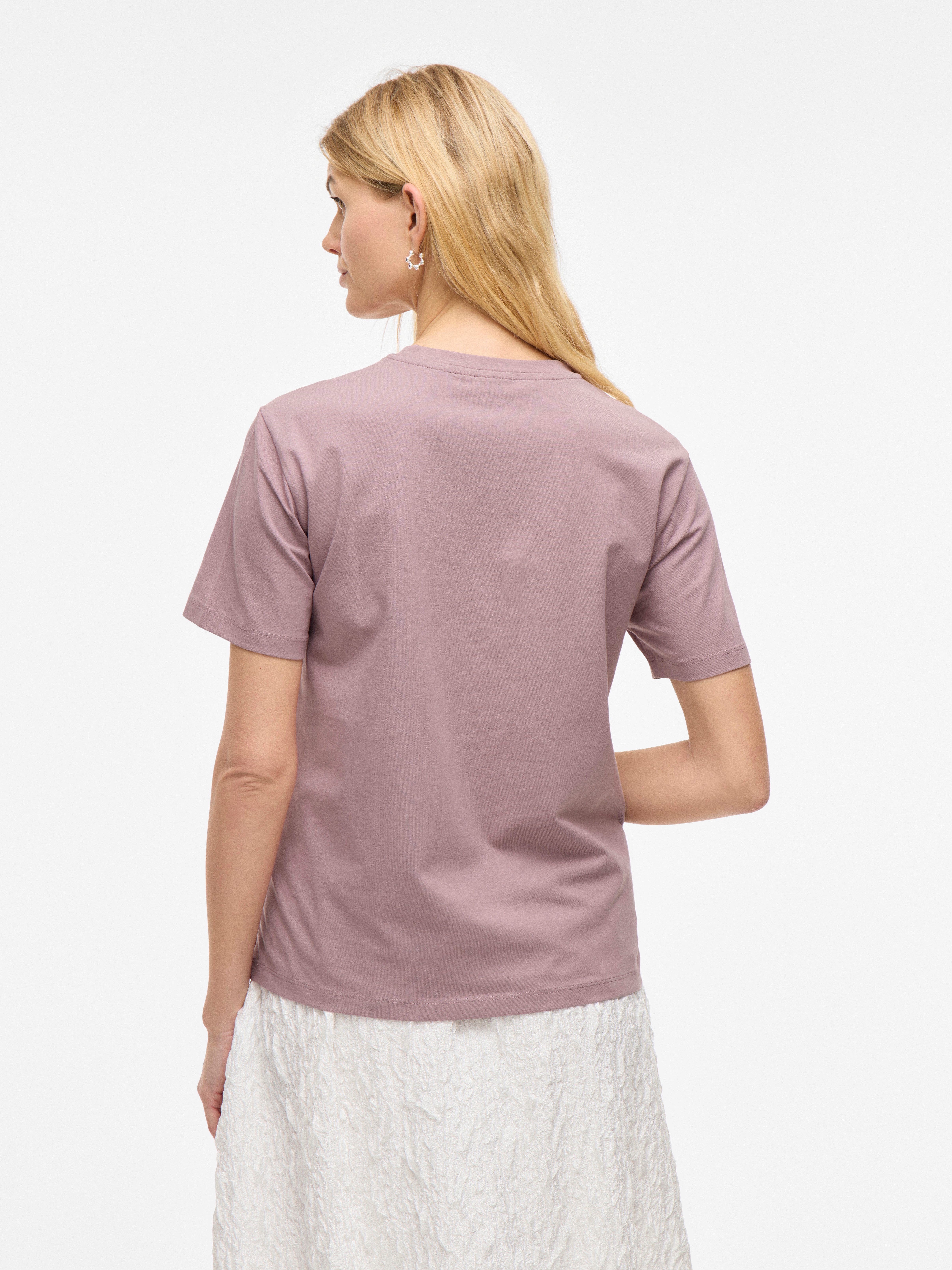 Vila Kurzarmshirt VINORA S/S T-SHIRT - günstig online kaufen