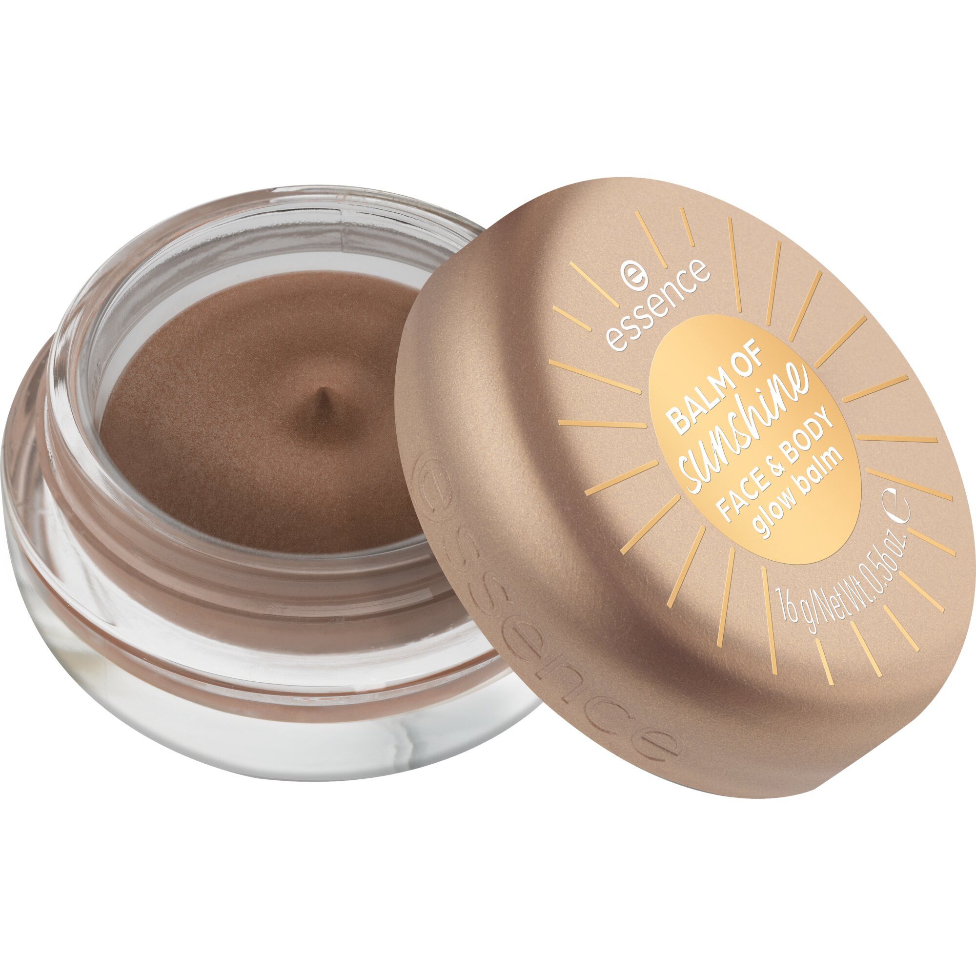 Essence Bronzer-Puder BALM OF sunshine FACE & BODY glow balm, 3-tlg.