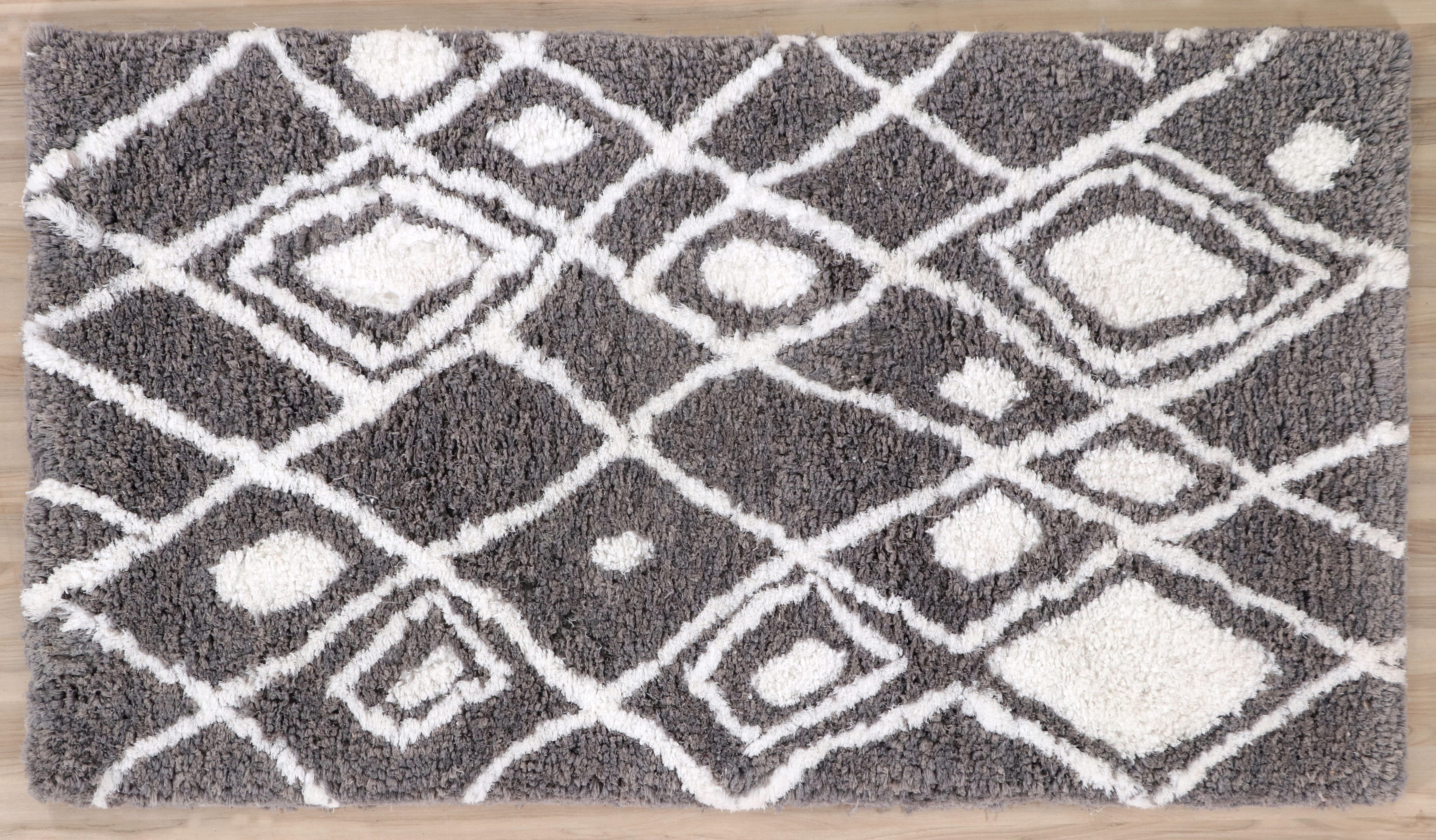 Wawa Teppich Orientteppich Handgemachter Teppich Orient Shaggy Handgetuftet