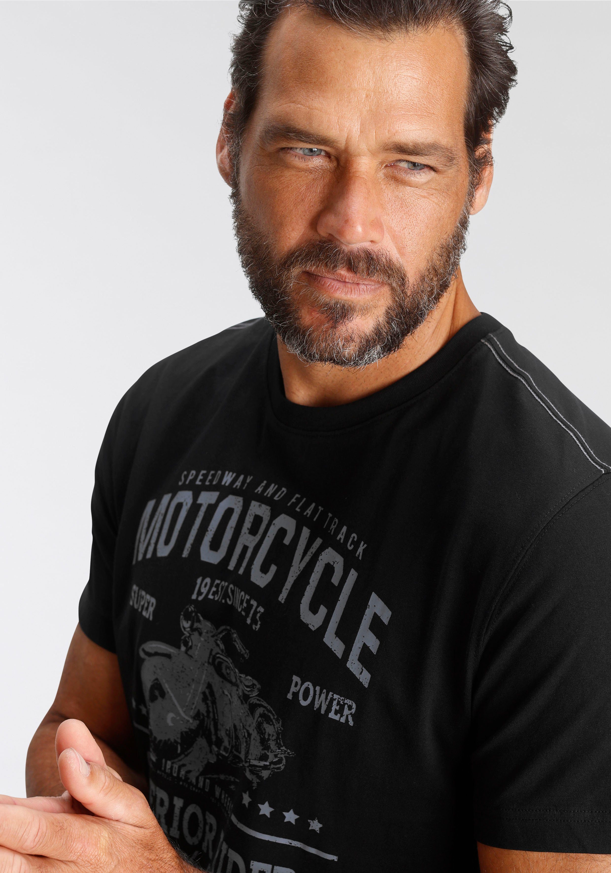 Arizona T-Shirt Kurzarm, lässige Passform, bedruckt, Rundhals, casual