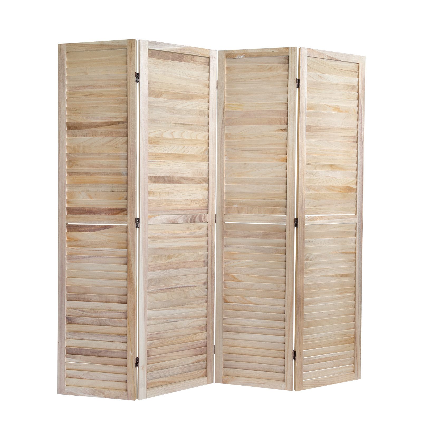 Homestyle4u Paravent Raumteiler Holz Trennwand spanische günstig online kaufen