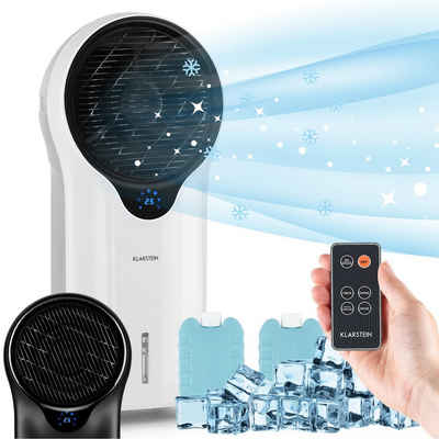 Klarstein Ventilatorkombigerät Whirlwind 3-in-1 Luftkühler, mit Wasserkühlung & Eis mobil Klimagerät ohne Abluftschlauch