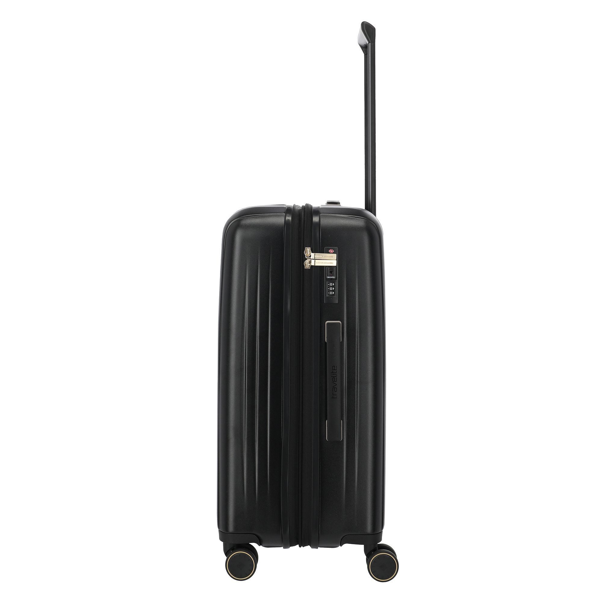 travelite Trolleyset Barbara Novelty, 4 Rollen, (3-teilig, 3 tlg), Polycarbonat