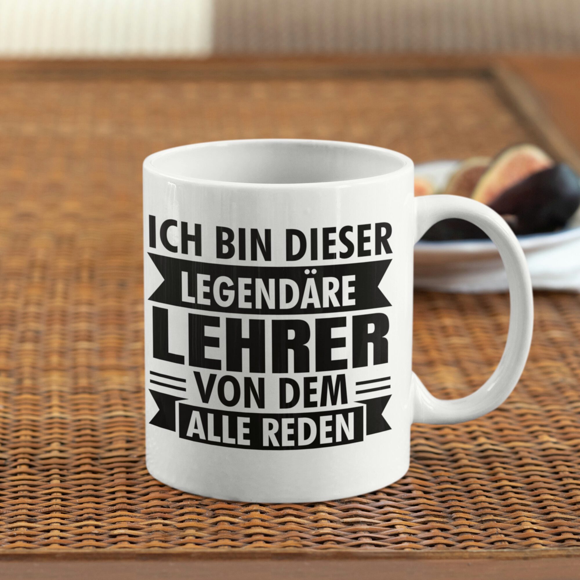 Printmacher Tasse Legendäre Lehrer Tasse Lehramt Schule Kaffeebecher, Keramik