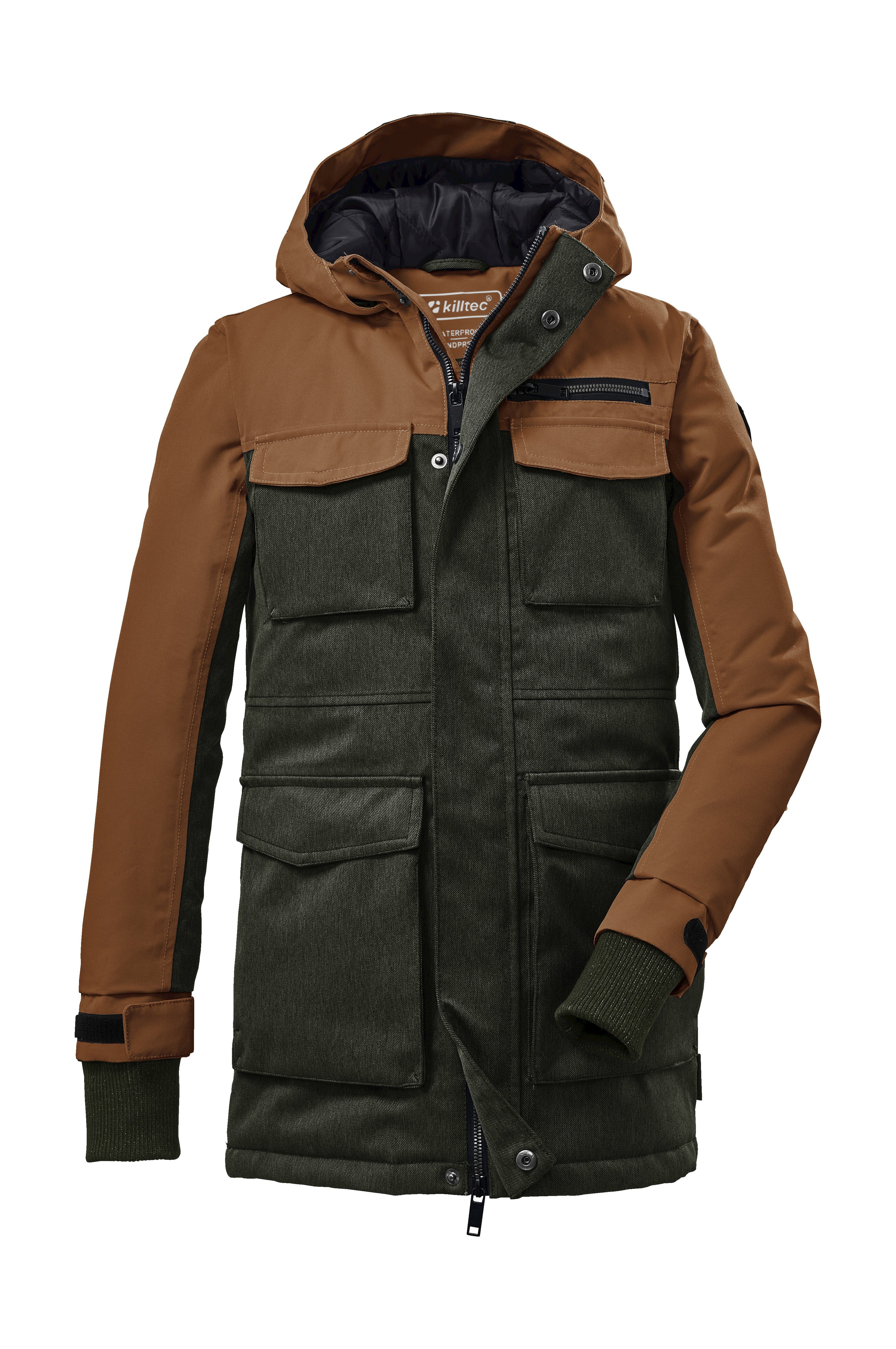 killtec KOW 378 BYS PRK Boys Functional Parka/Parka Waterproof with
