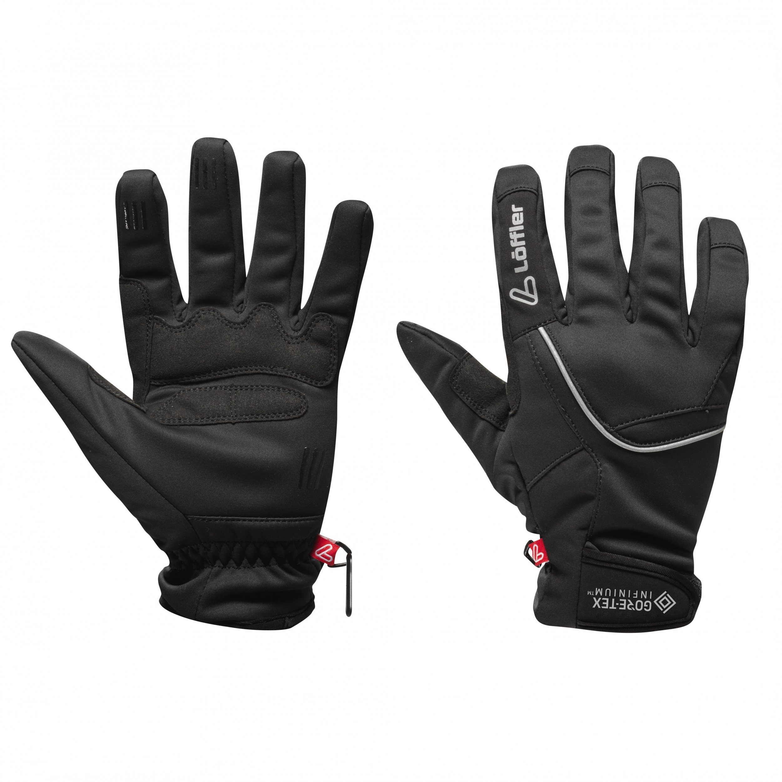 Unisex schwarz WS - Skihandschuhe - Tourenhandschuhe GLOVES WARM TOUR Löffler