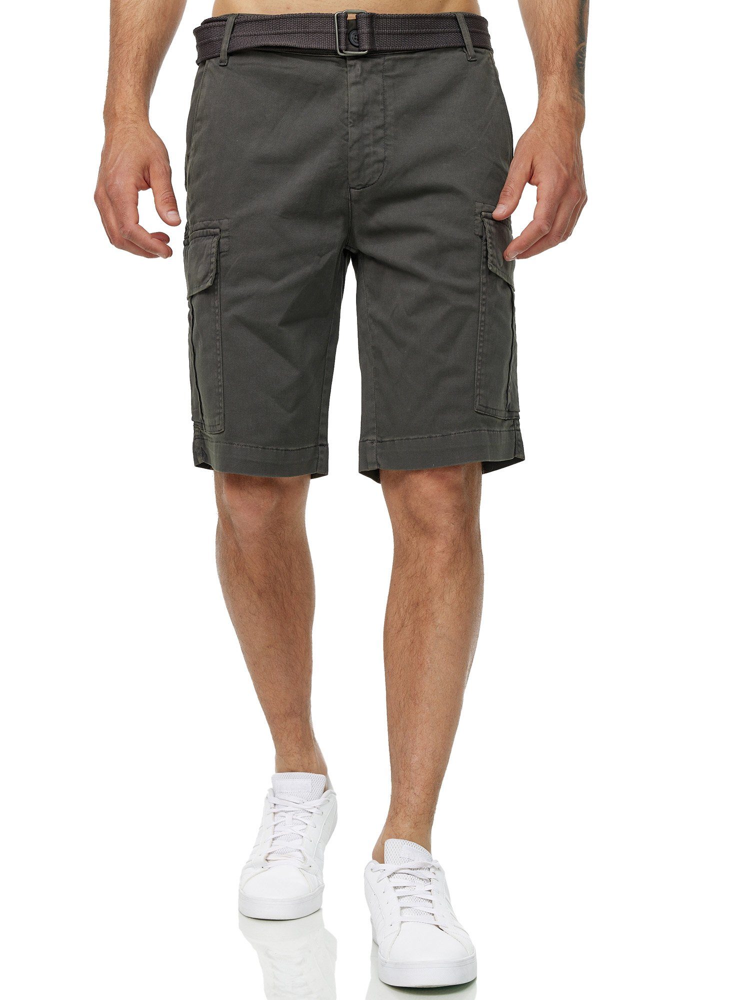 Tazzio Cargoshorts A200 Cargo Shorts inkl. abnehmbarem Gürtel