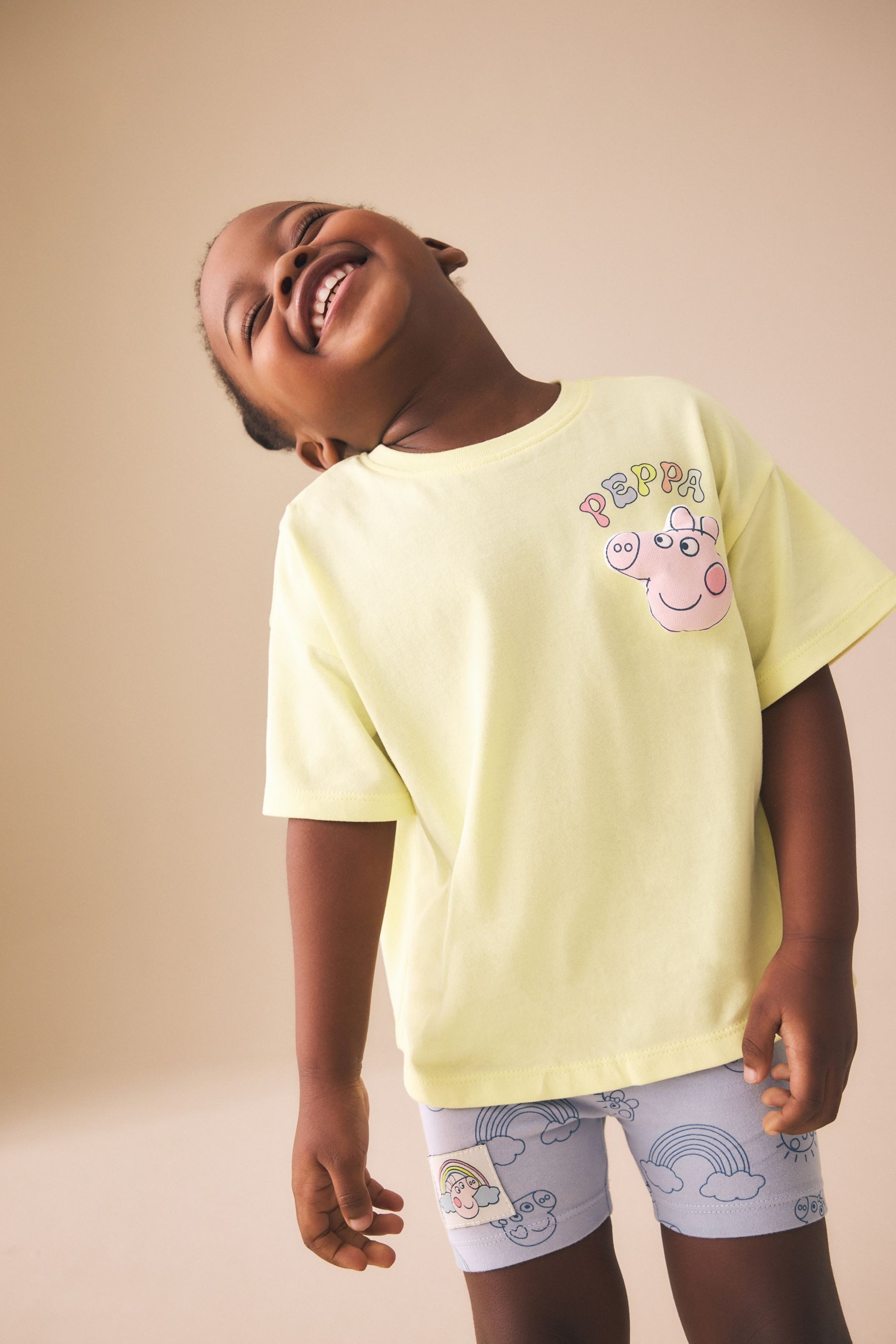 Next T-Shirt & Shorts Shorts-Set, Peppa Pig (2-tlg)