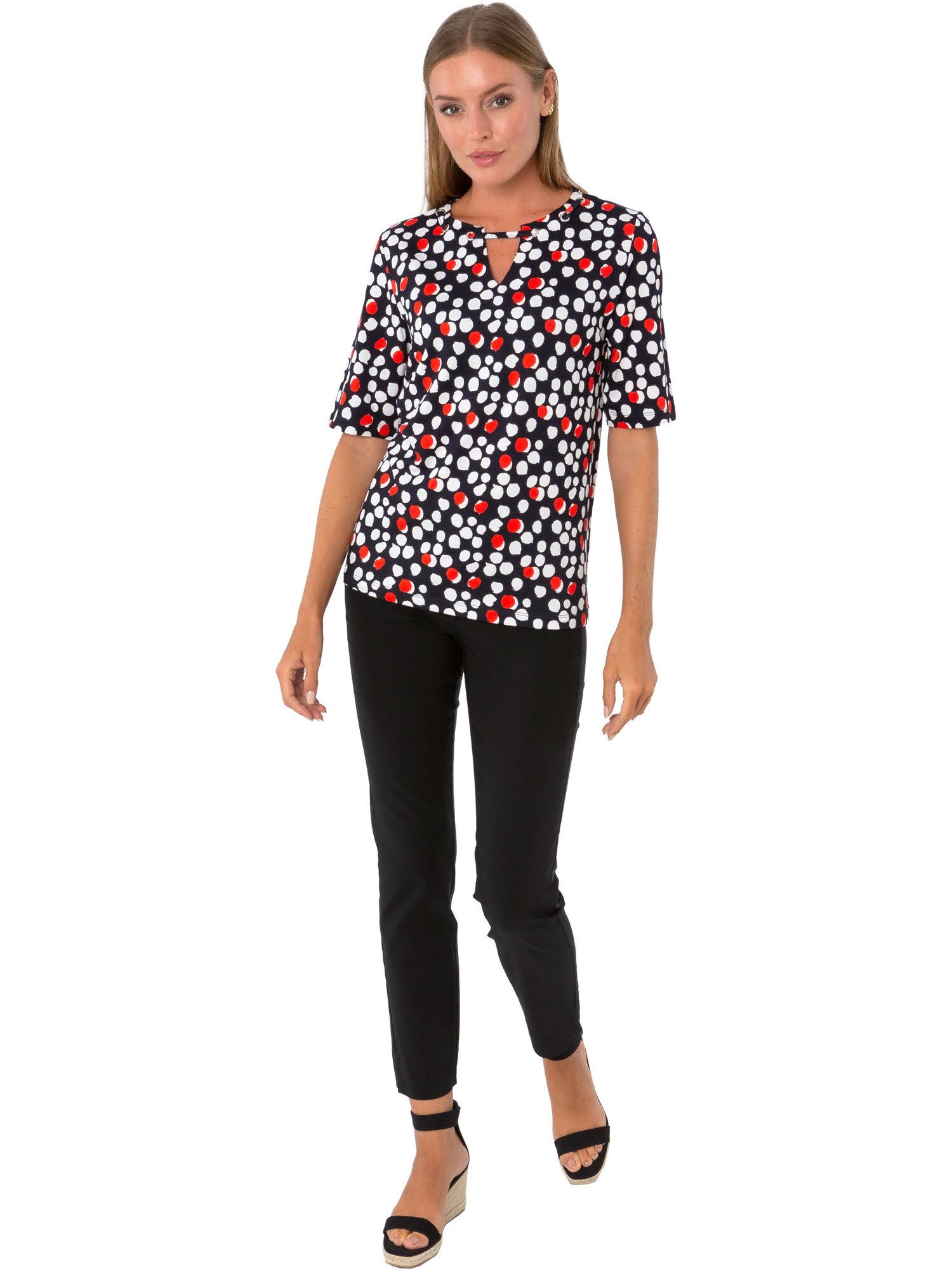 Estefania for woman Kurzarmshirt 194-1240, mit günstig online kaufen
