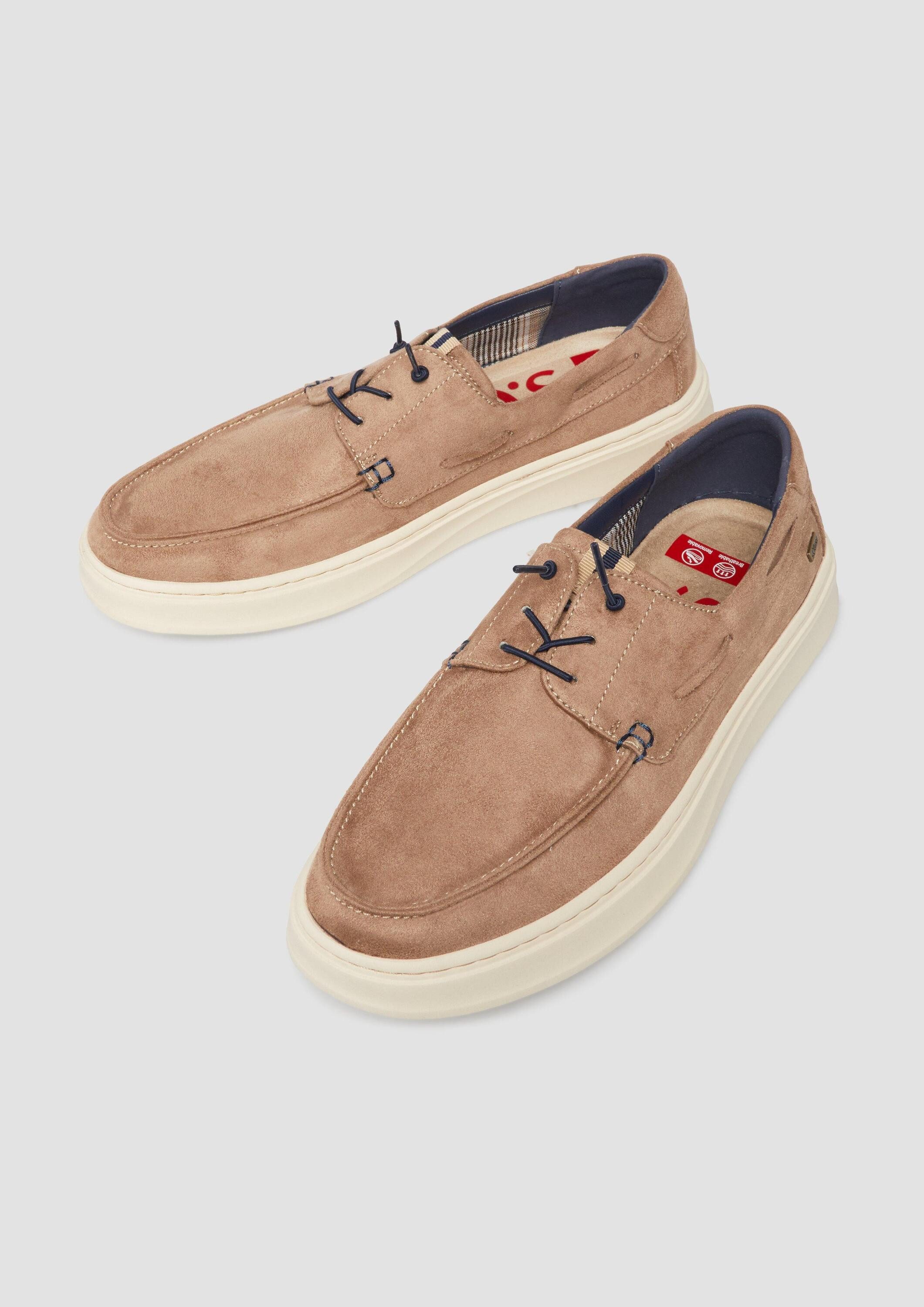 s.Oliver Slipper Schnürschuh Halbschuhe mit Sohle