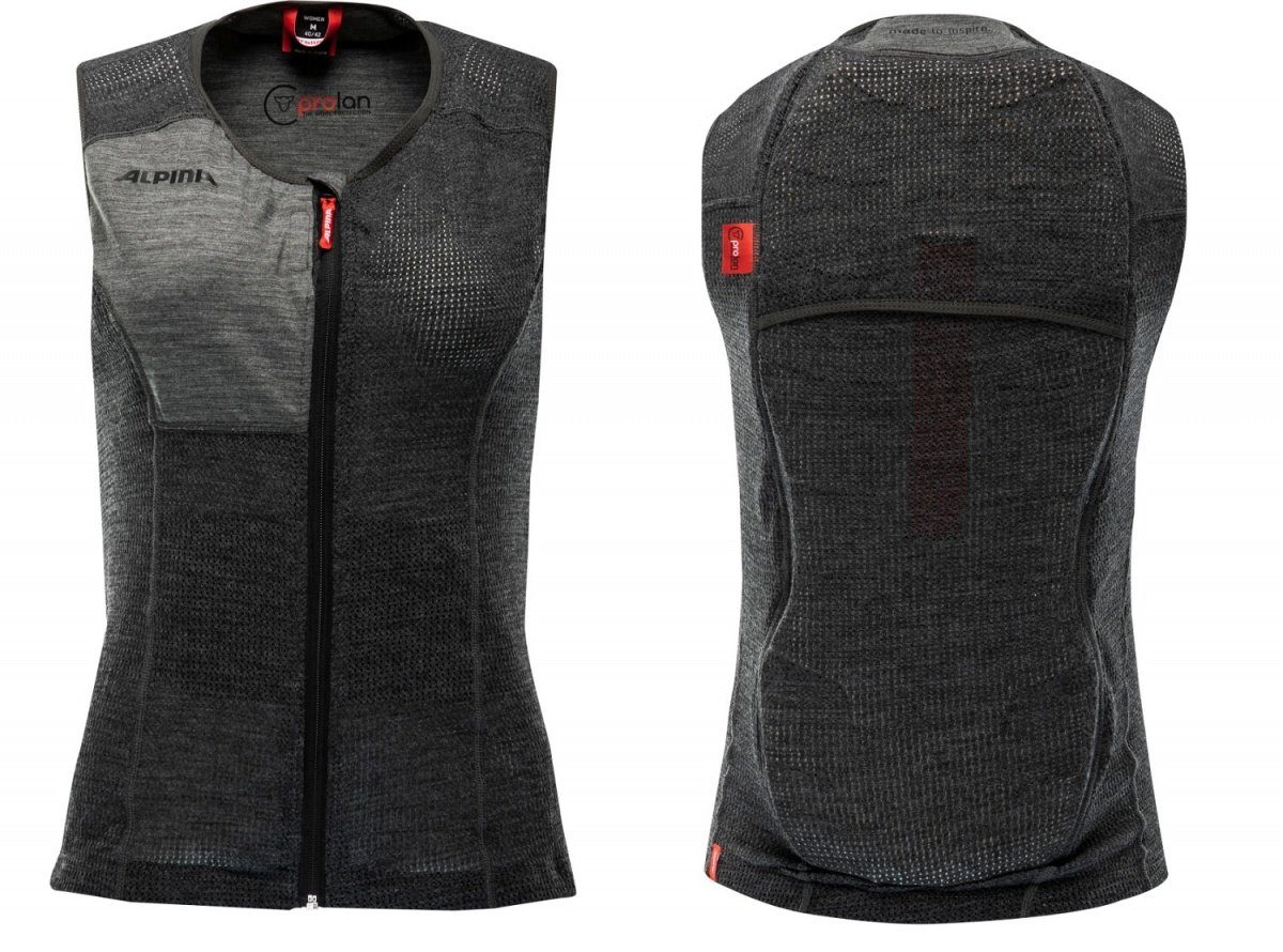 Alpina Sports Protektorenweste Alpina Prolan Woman Vest Damen Rückenprotektor A8876