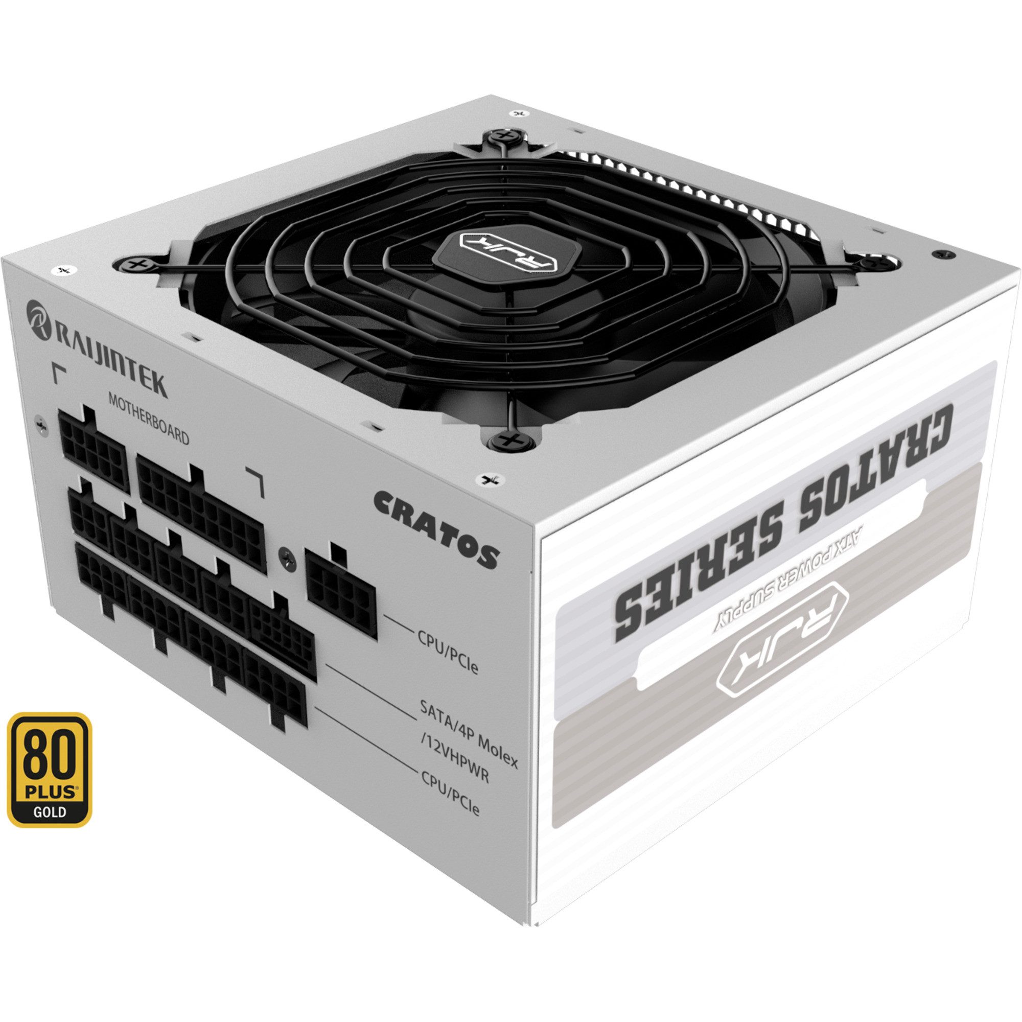 RAIJINTEK CRATOS 1200 WHITE, PC-Netzteil, PC-Netzteil