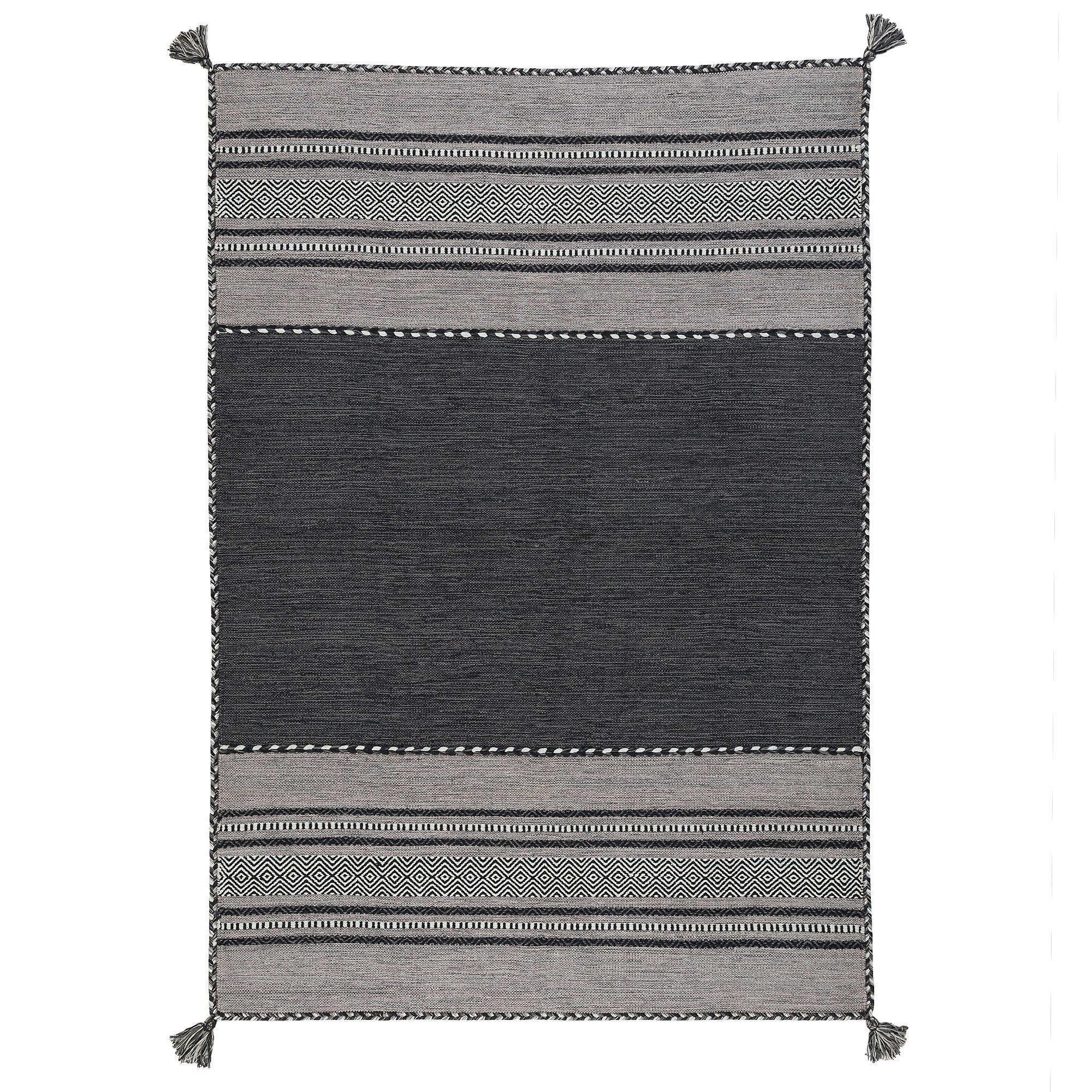 Pergamon Wollteppich Natur Teppich Kelim Navarro, günstig online kaufen