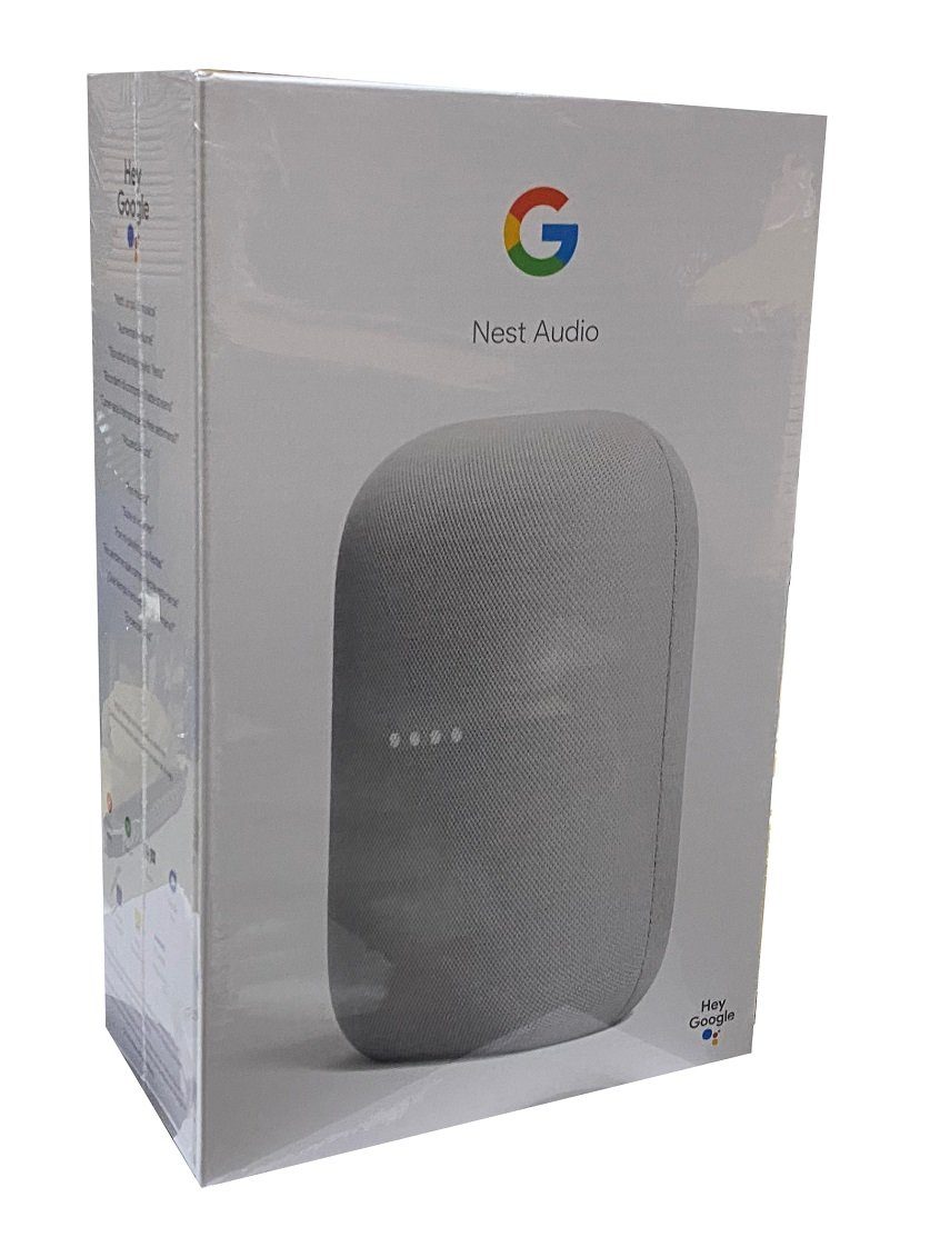 Google Google nest audio fabric Hell gray smart speaker Bluetooth- Lautsprecher