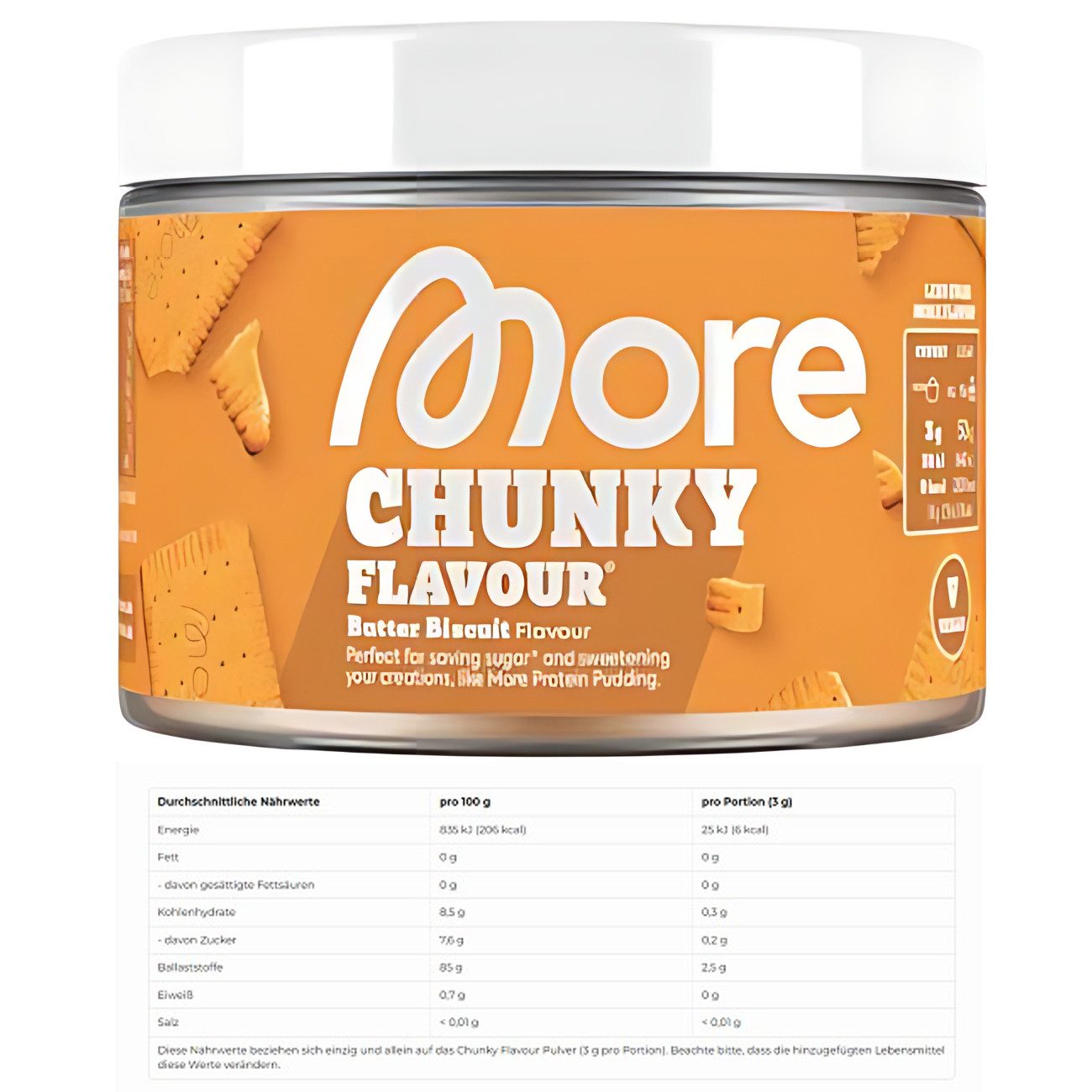 More Nutrition More Nutrition Chunky Flavour 150g Pulver, 150 g