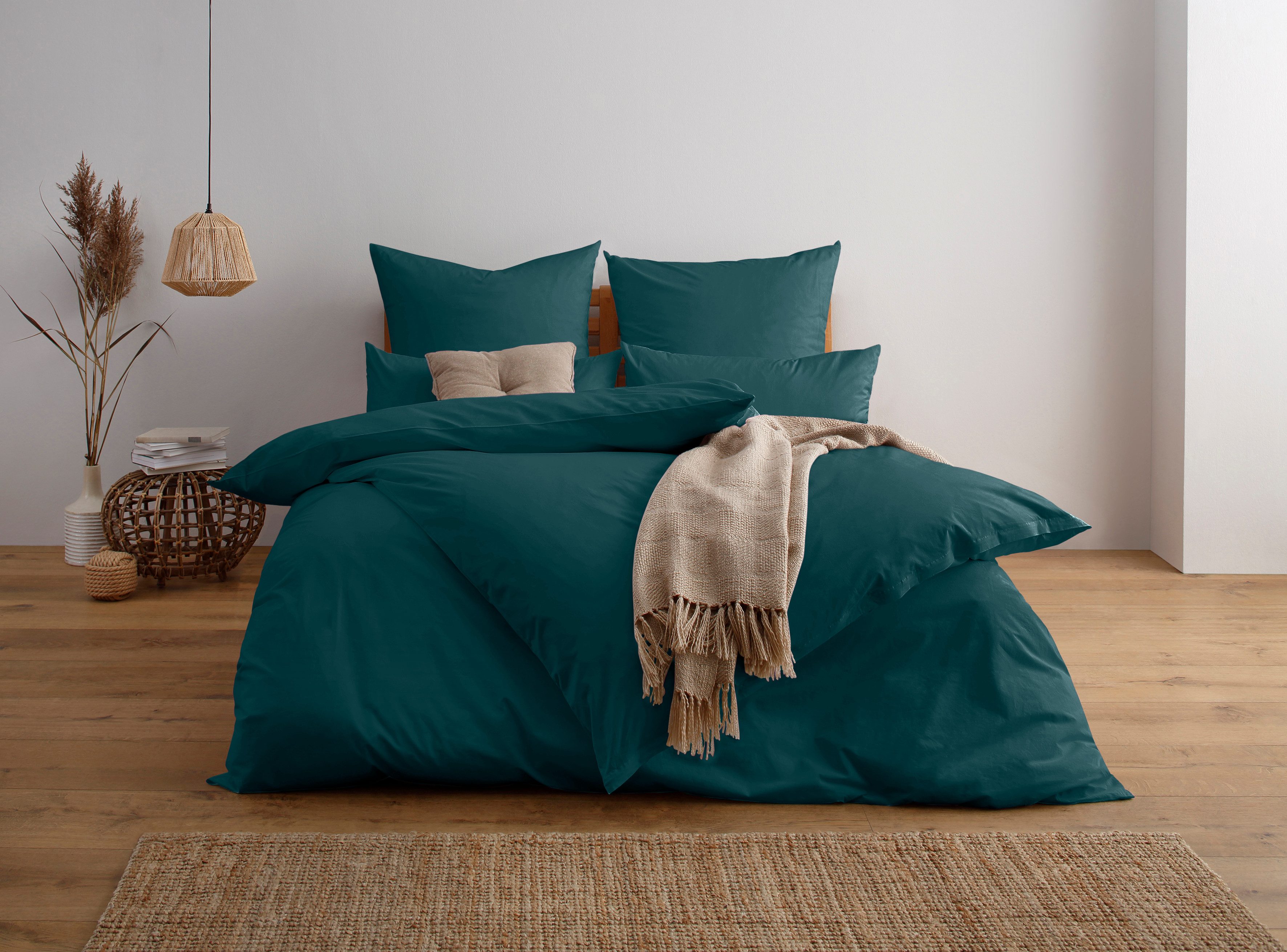 OTTO home Bettwäsche Luisa, Renforcé, 2 teilig, 4 Qualitäten für dein perfektes Schlafgefühl (von Komfort bis Premium)