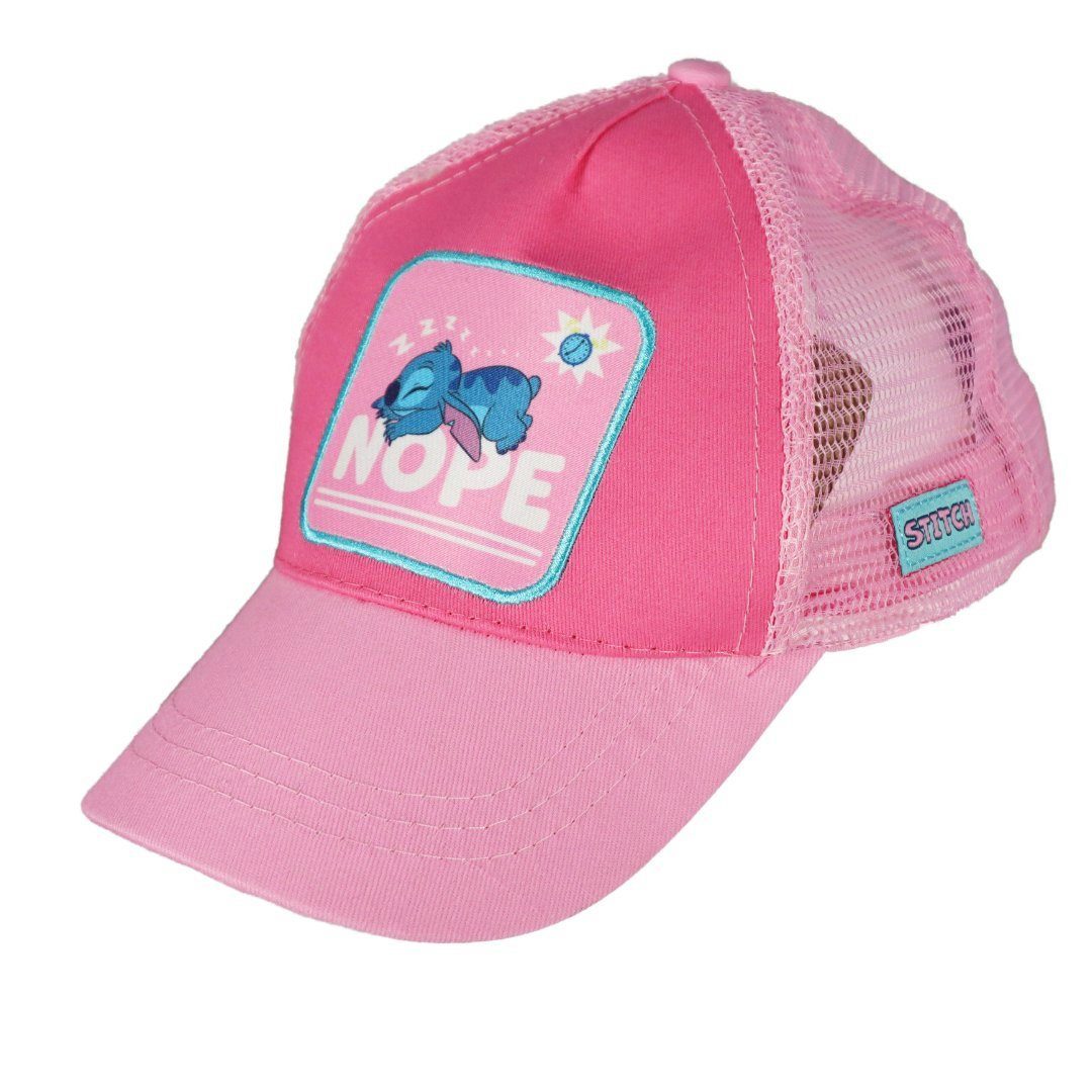 Disney Baseball Cap Disney Stitch Kinder Mädchen Basecap Baseball Kappe Gr. 52 bis 54