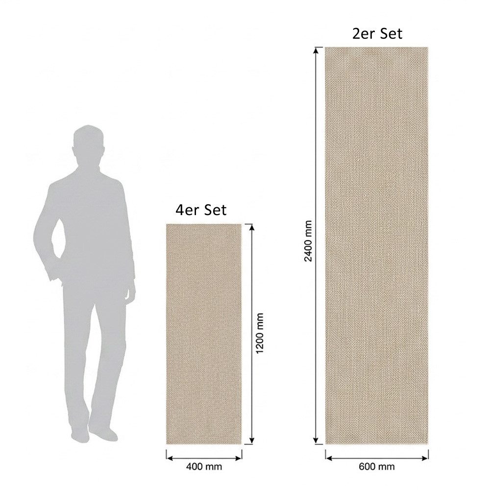 HOME DELUXE Wandpaneel VENOM, BxL: 60x240 cm, (2-tlg) Schnelle Montage, Wandverkleidung, Feuchtraumpaneele – Bild 5 von 5