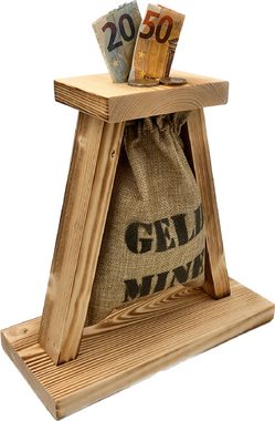 Eiserne Reserve® Geschenkbox Eiserne Reserve Geld-Mine Spardose Geschenk - lustiges Geldgeschenk ha