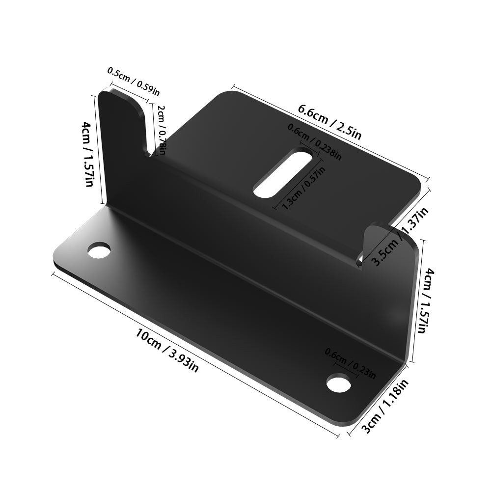 Rhein Beleuchtung Solarmodul-Halterung Solarpanel Halterung 4er Set aus Aluminium, Z-Montagewinkel, (bis 45 Zoll, Set, 4-tlg., Montageset für Wohnmobil, Boot, Dach & Solarmodul Befestigung, Rostfrei, korrosionsbeständig, mit Schrauben für PV-Module)