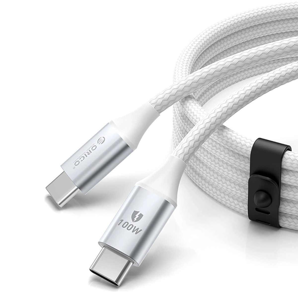 ORICO CDX USB-Kabel, USB-C, USB-C (100 cm), Power Delivery 60 W oder 100 W, USB-C auf USB-C, geflochtenes Nylon