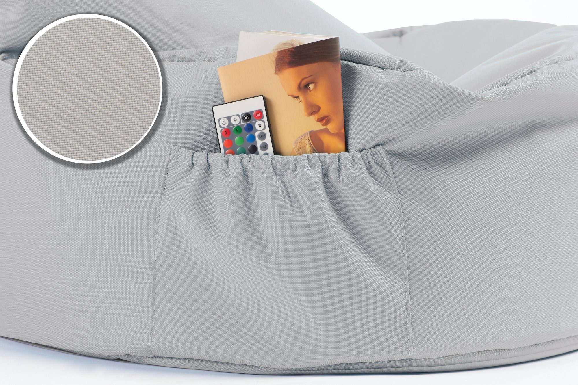 sunnypillow Sitzsack Gaming Sitzsack XXL mit Styropor Füllung für Kinder & Erwachsene – Bild 3 von 5