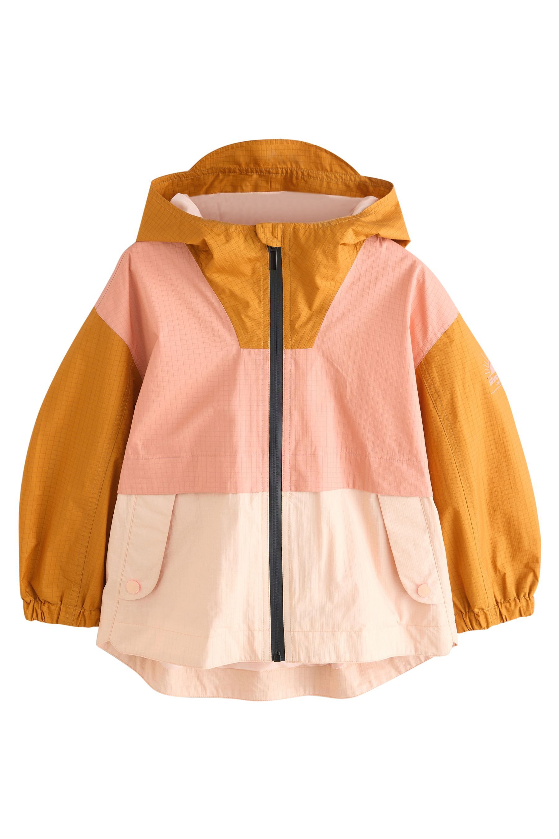 Regenjacke Wasserfeste Regenjacke in Blockfarben
