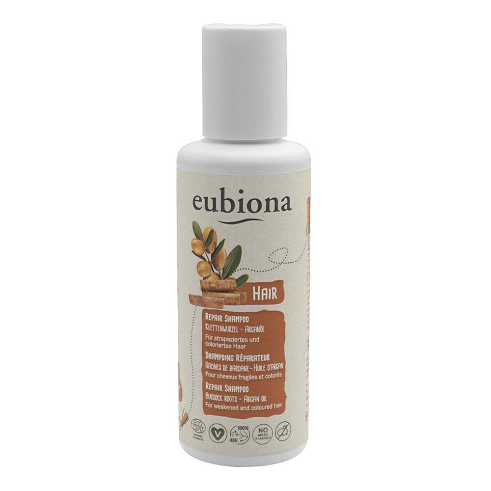 eubiona Haarshampoo Repair-Shampoo - Klettenwurzel-Arganöl 200ml