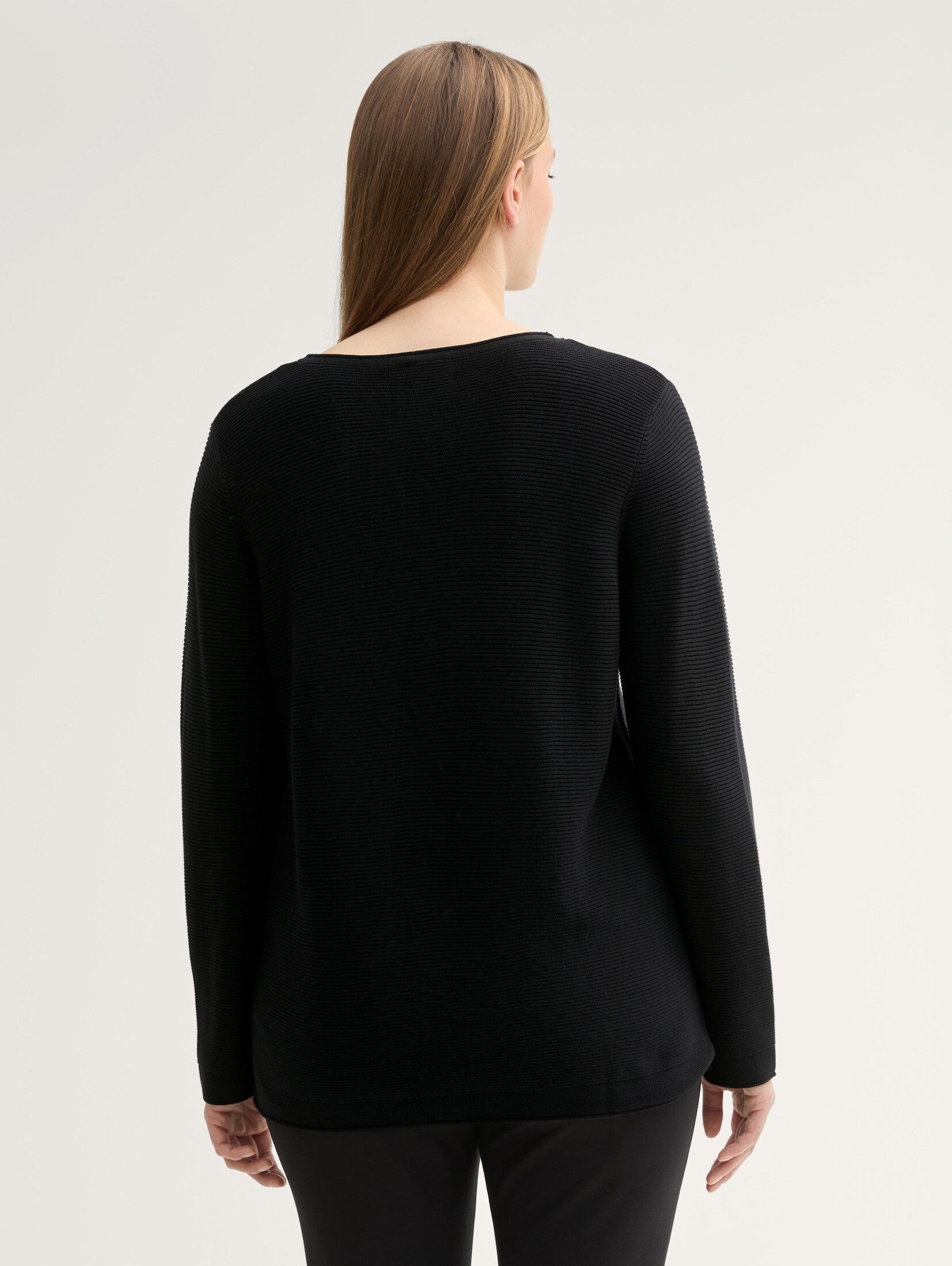 TOM TAILOR PLUS Strickpullover Pullover & Strickjacken Plus Size - Strickpullover aus Bio-Baumwolle