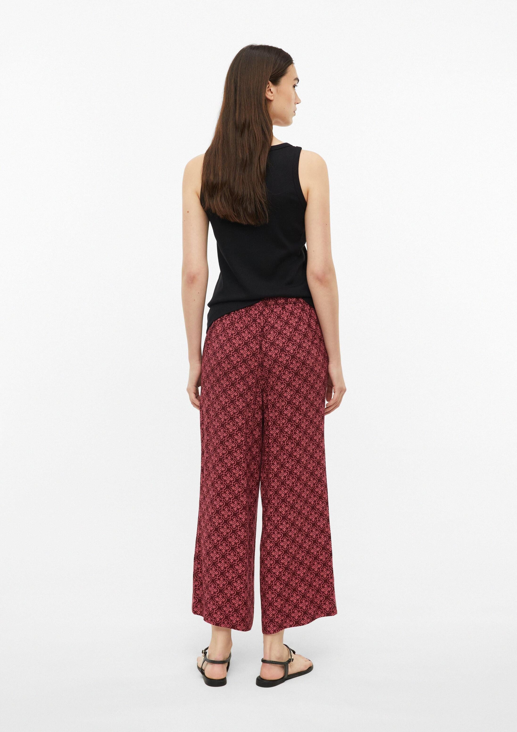 s.Oliver Culotte Hose Culotte aus Viskose