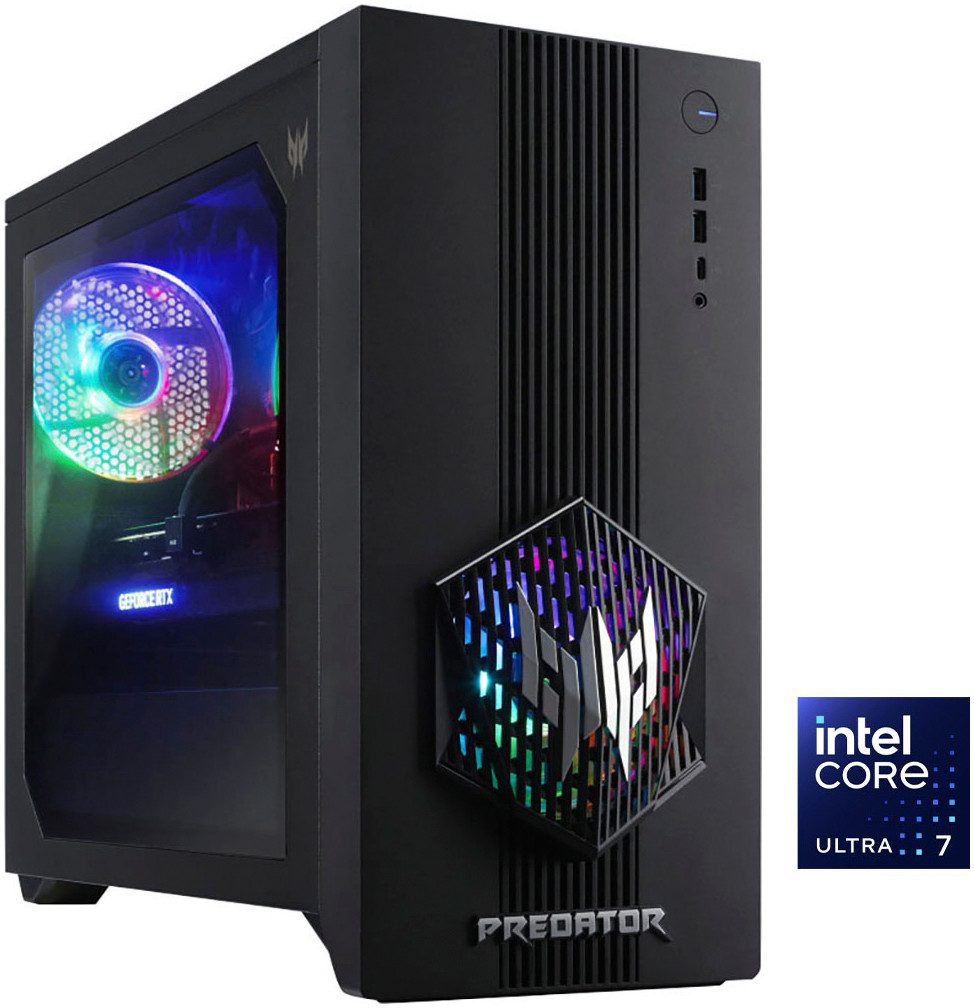 Acer Predator Orion 3000 (PO3-665) Gaming-PC (Intel Core Ultra 7 265F, GeForce RTX 5060, 32 GB RAM, 1024 GB SSD)