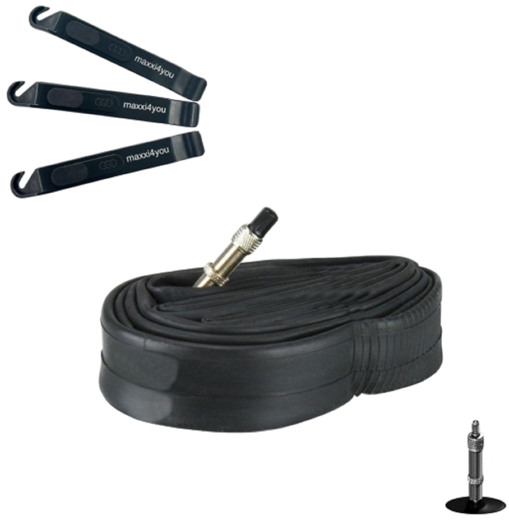 Fahrradschlauch 1 x Fahrradschlauch DV 20" Zoll 40/62-406/428 inkl. Reifenheber