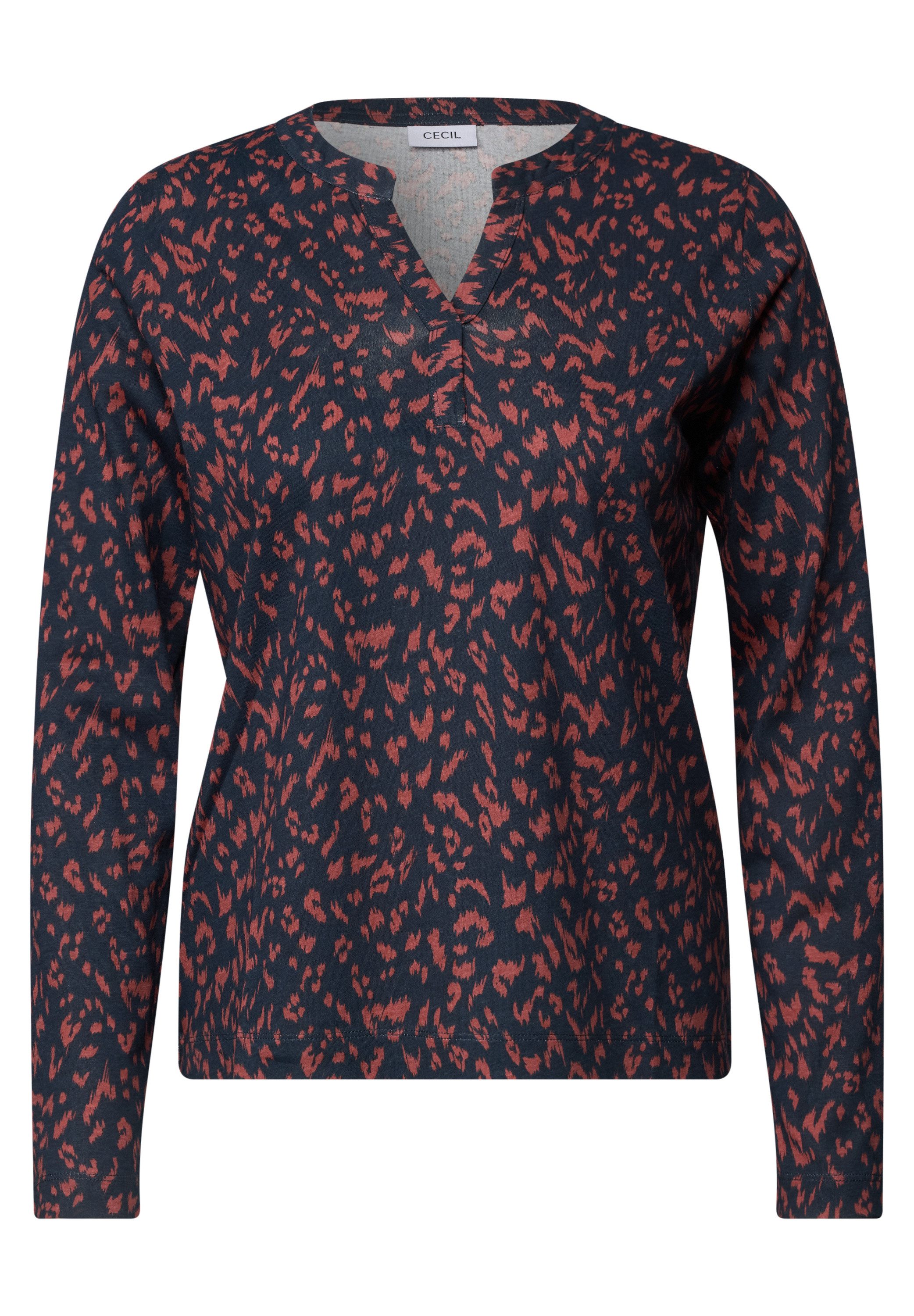 CECIL Langarmshirt im soften Baumwoll-Mix – Bild 4 von 5