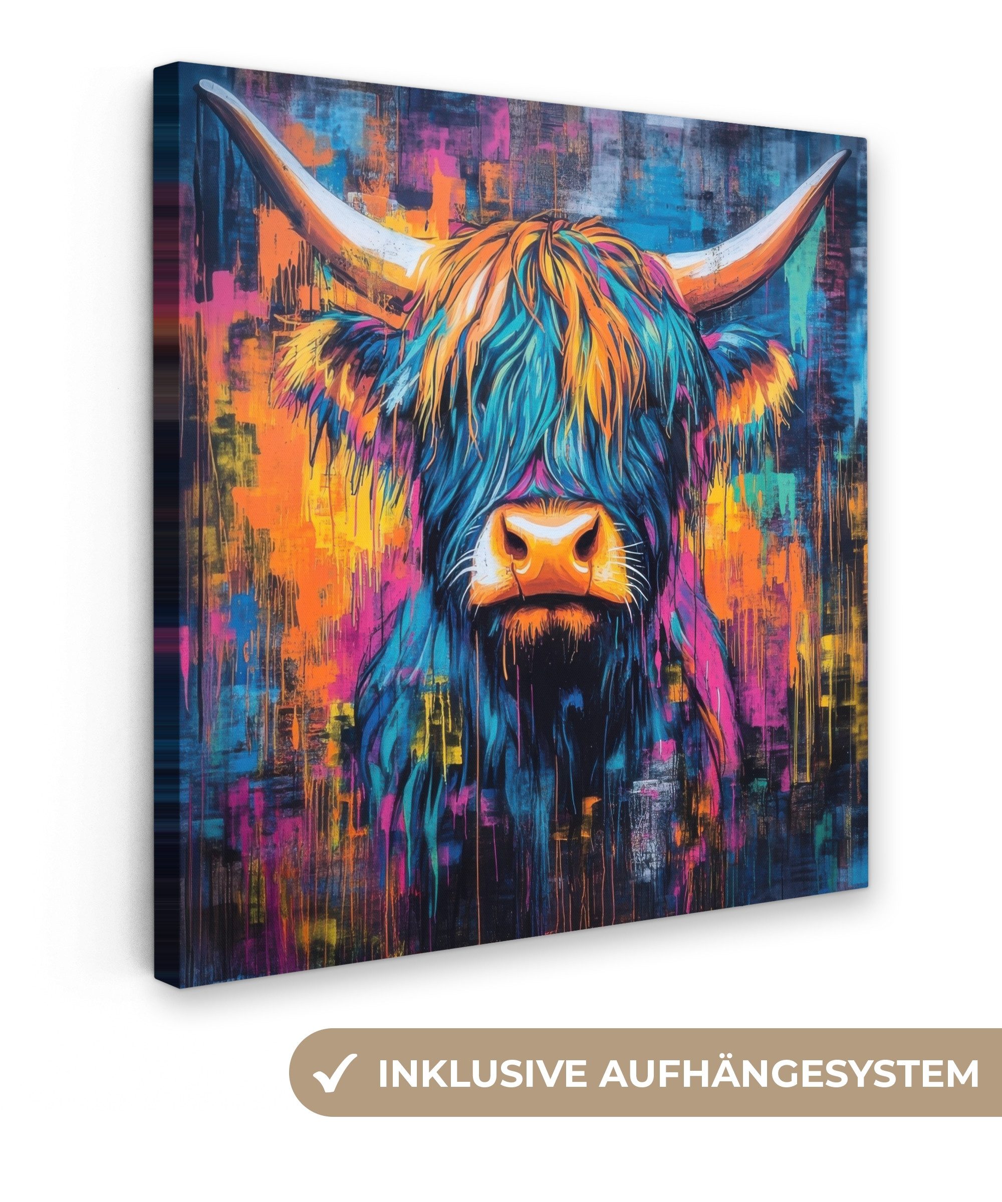 OneMillionCanvasses® Leinwandbild Marmor - Modern - günstig online kaufen