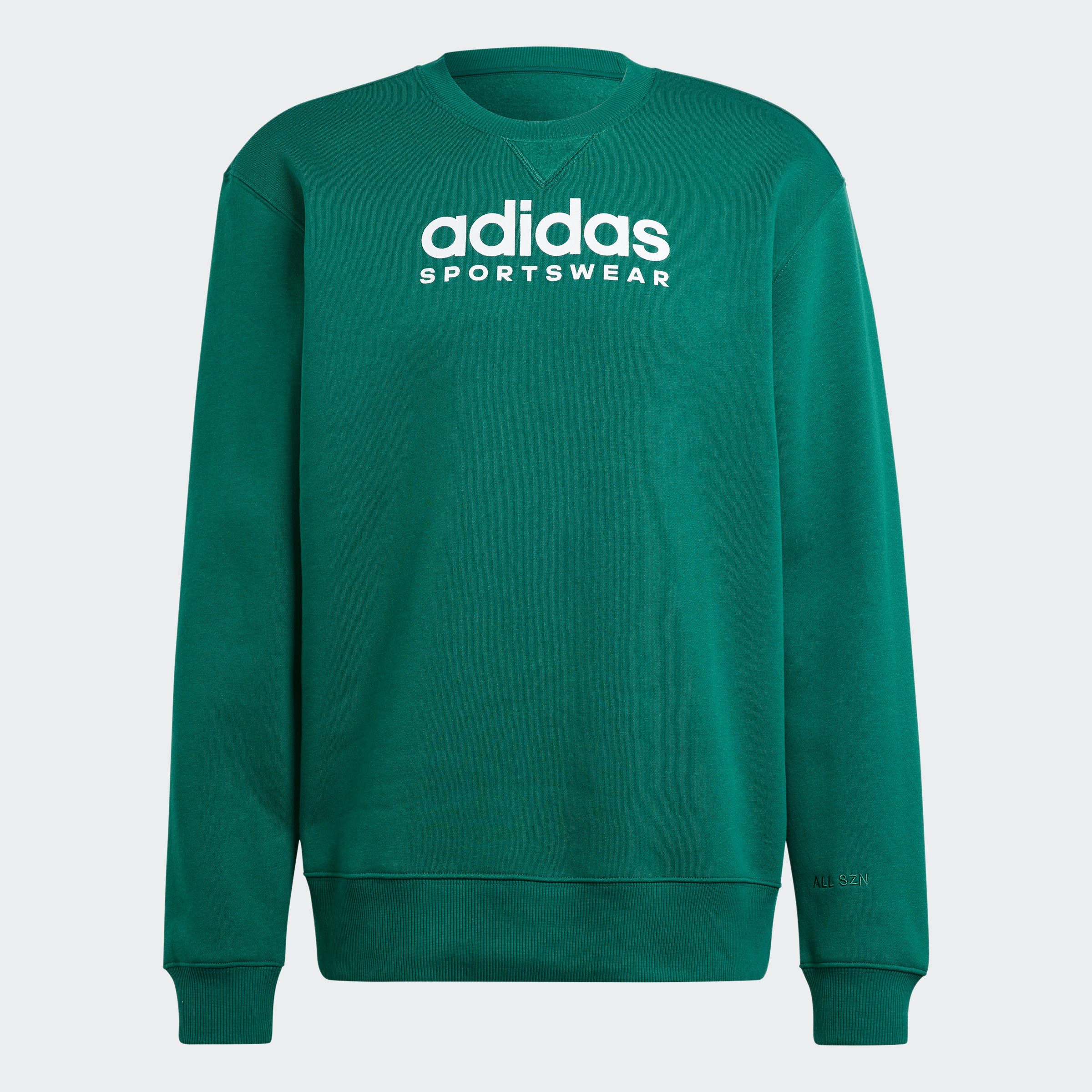 adidas Sportswear Sweatshirt Collegiate SZN FLEECE GRAPHIC Green ALL