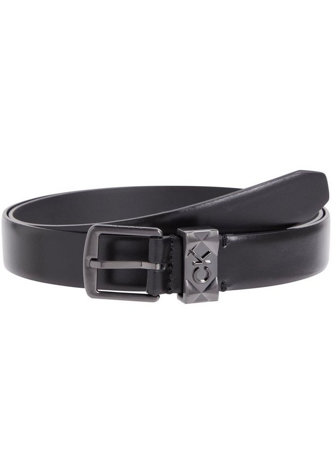 Calvin Klein Ledergürtel RE-LOCK SQR BUCKLE BELT 25MM