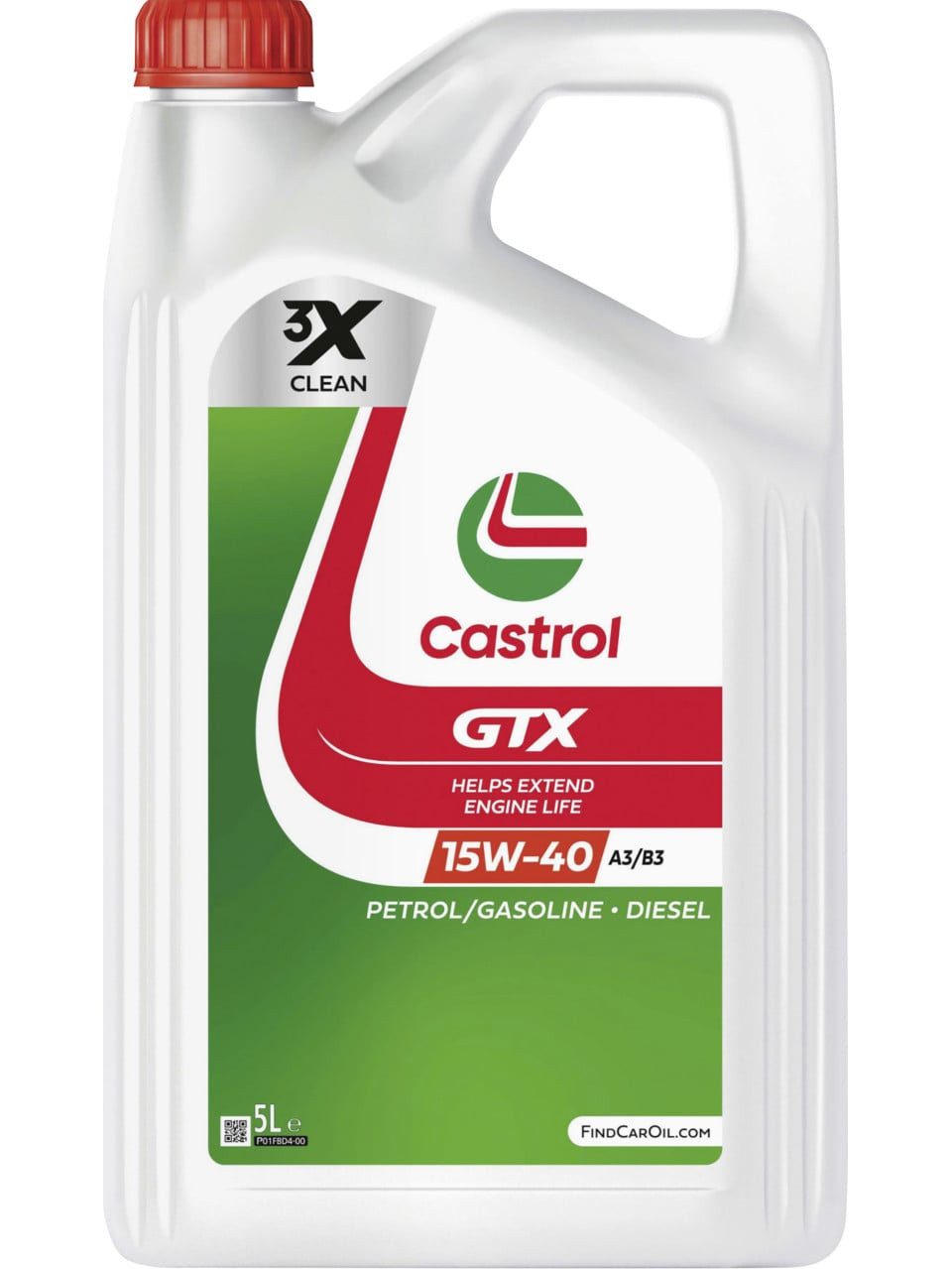 Castrol Motoröl Castrol Motoröl GTX 15W-40 A3-B3 5L