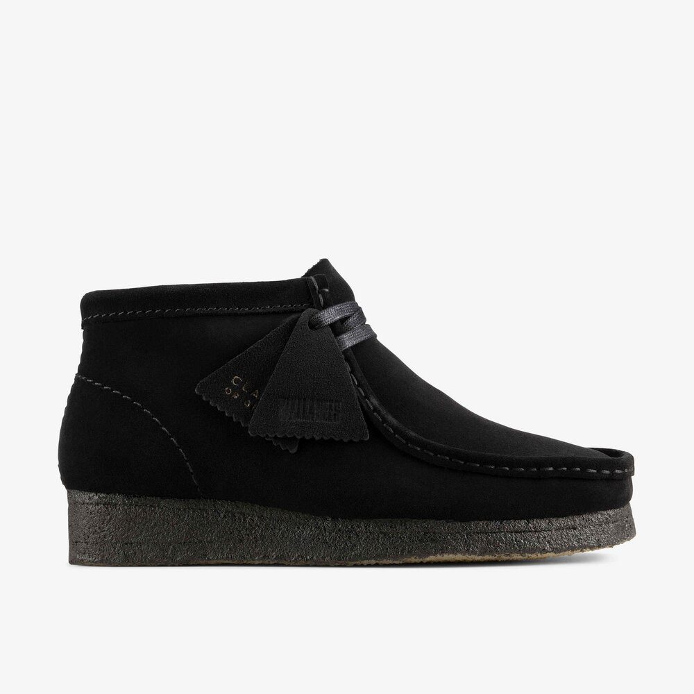 Clarks Clarks - Wallabee Boot. - Schwarz Stiefel
